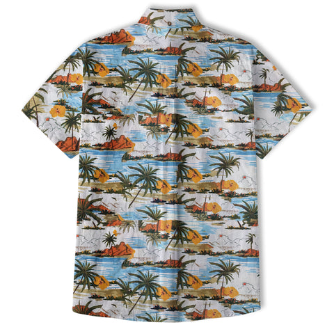 Ocean Animals Hawaiian Shirt for Men Women, Sea Life Aloha Hawaiian Shirt - The Palmix