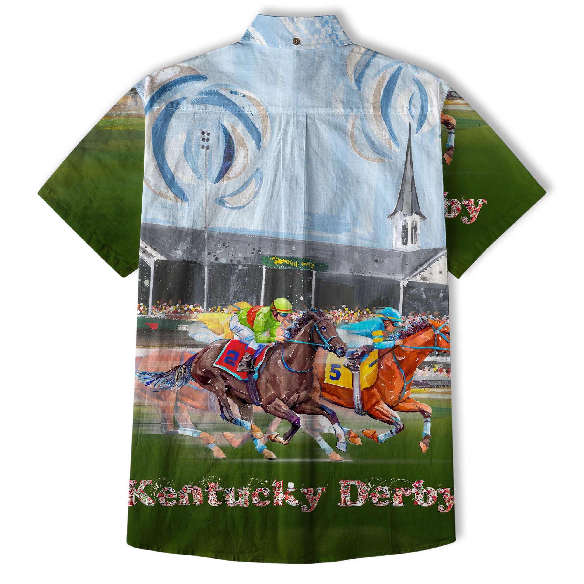 2025 Kentucky Derby Hawaiian Shirt KY Churchill Downs Derby Day Gifts - The Palmix