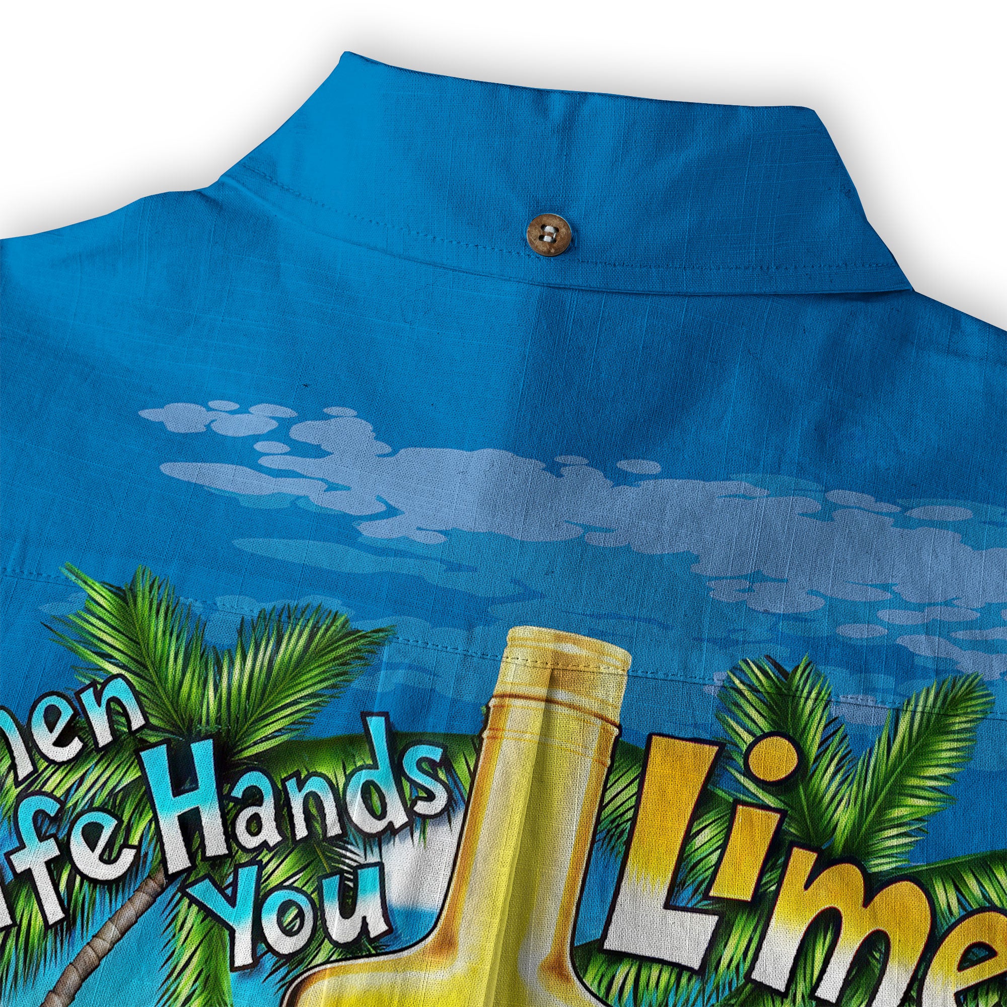 When Life Hands You Limes Parrot Hawaiian Shirt, Tequlia Parrot Hawaiian Shirt