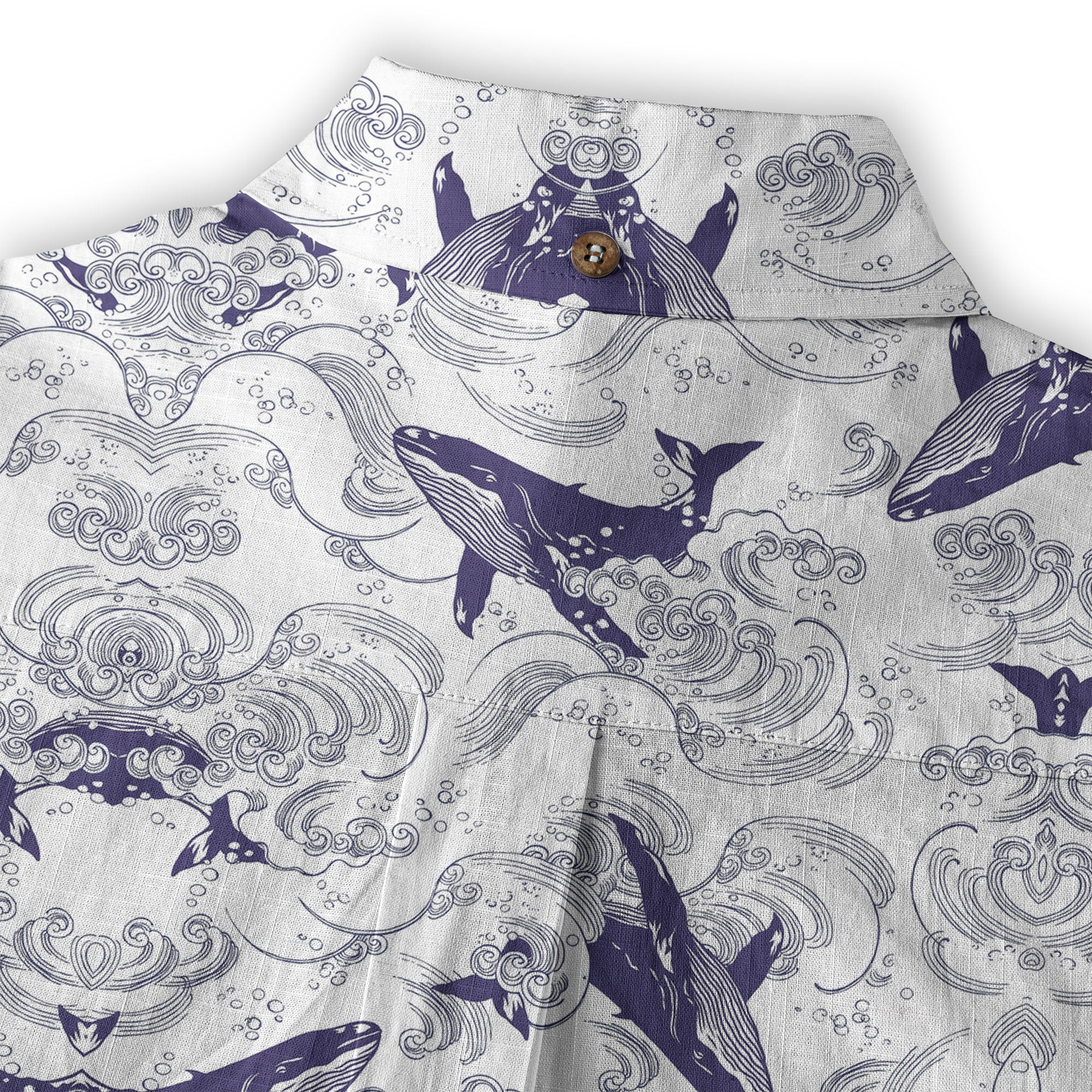 Whale Hawaiian Pattern, Ocean Animals Hawaii Shirt - The Palmix