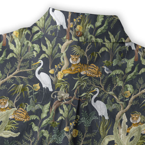 Tropical Jungle Hawaiian Shirt - The Palmix