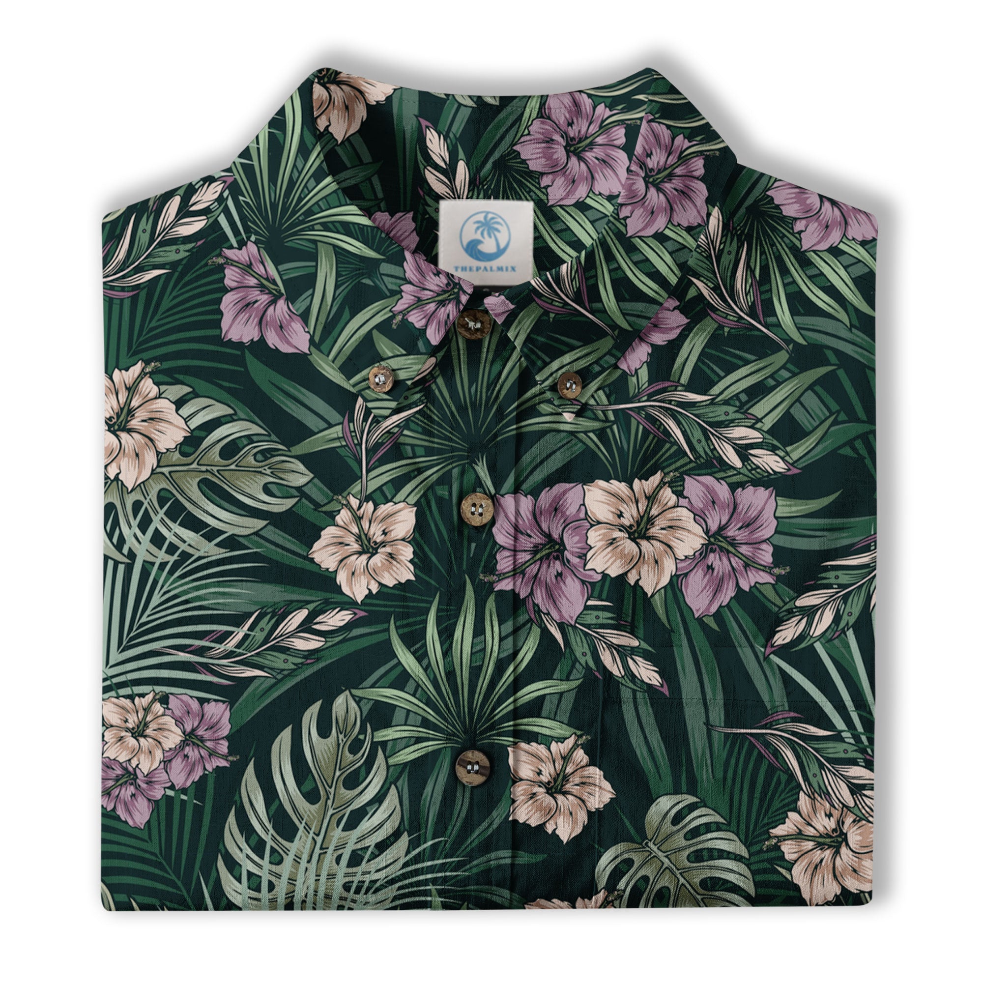 Tropical Aloha Pattern Hawaii Shirt - The Palmix