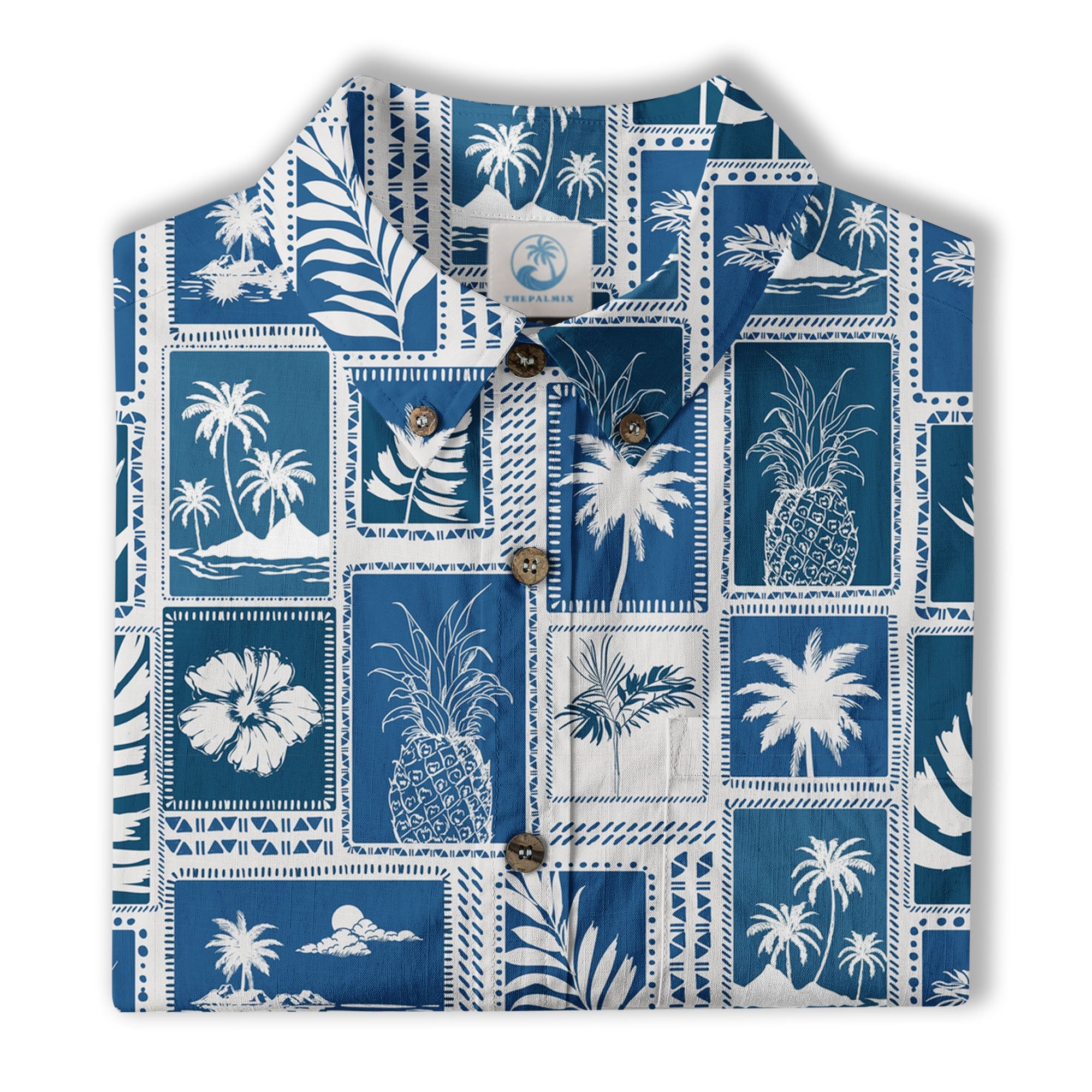 Retro Aloha Flowers Hawaii Shirt, Aloha Pattern Hawaii Shirt - The Palmix