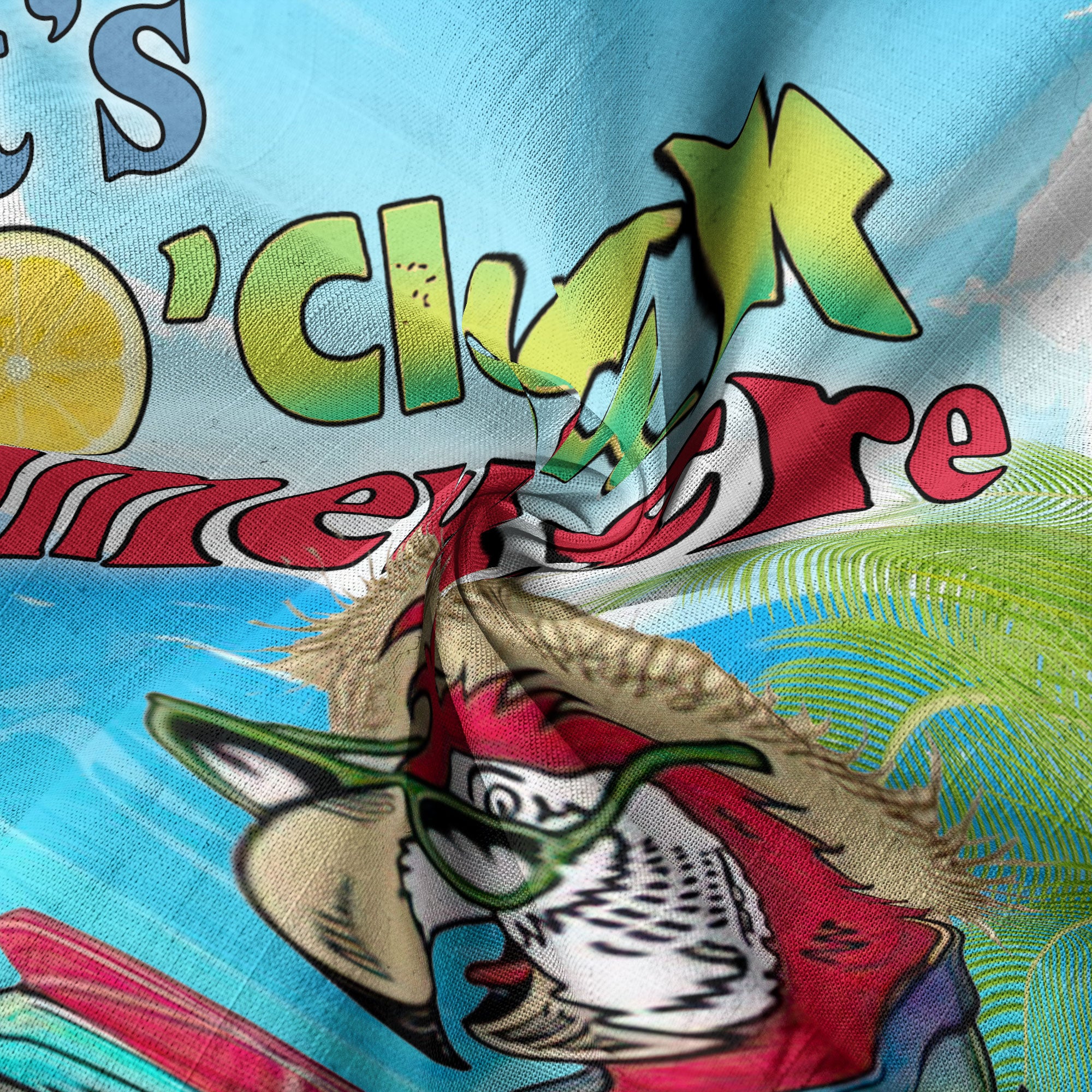 Parrot Summer Party Hawaiian Shirt, It's 5 Oclock Somewhere Button Up Shirt, Cocktail Tropical Hawaiian Shirt - The Palmix