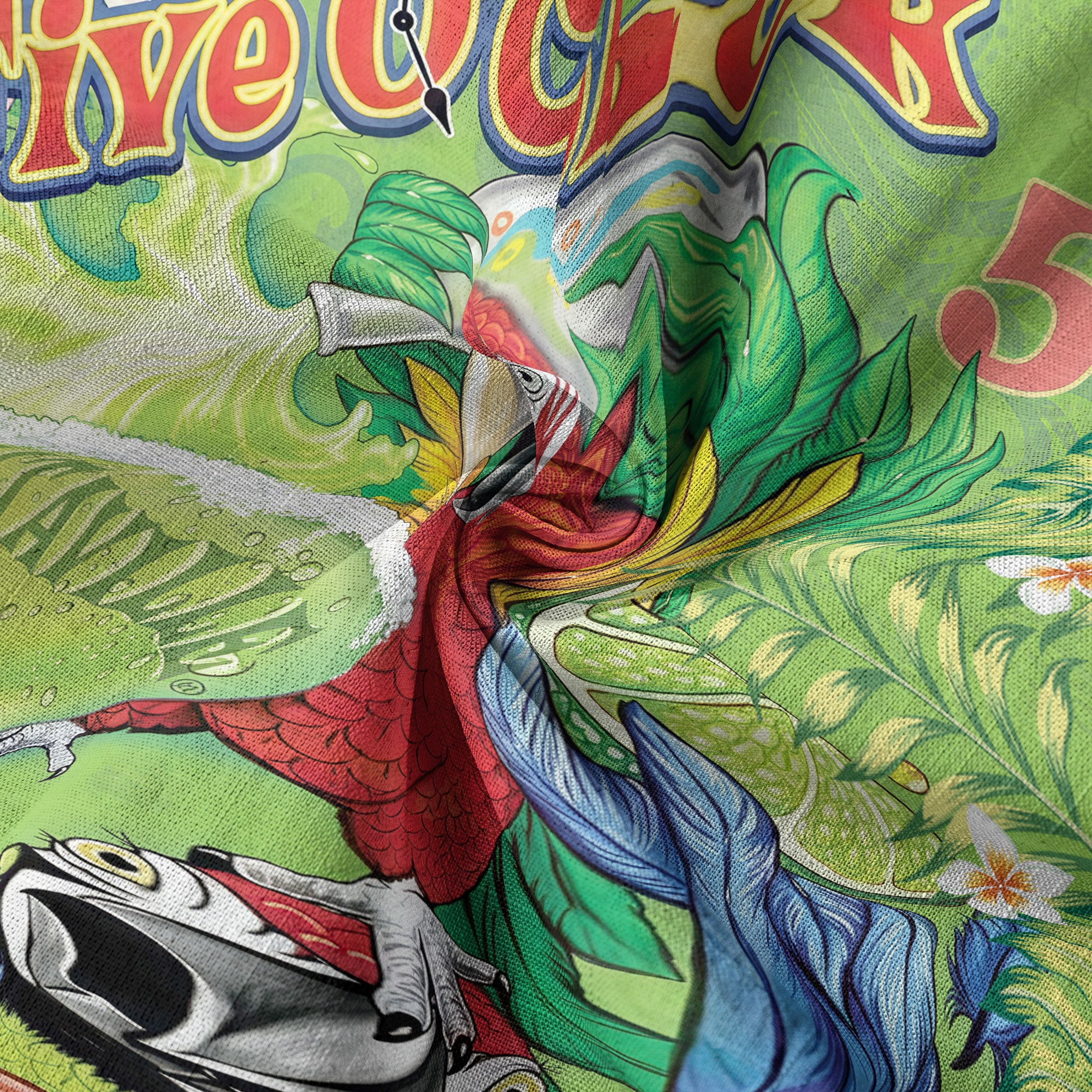 Funny Parrot Summer Party Hawaiian Shirt, I'm Not Waiting Til 5 O'clock Beach Vacation Hawaii Shirt, Cocktail Tropical Hawaiian Shirt - The Palmix