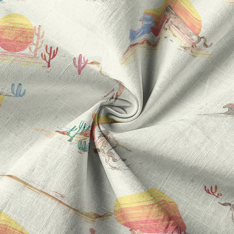 Horses Running Desert Western Hawaiian Shirt Desert Summer Beach Aloha Shirt - The Palmix