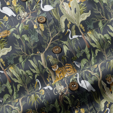 Tropical Jungle Hawaiian Shirt - The Palmix