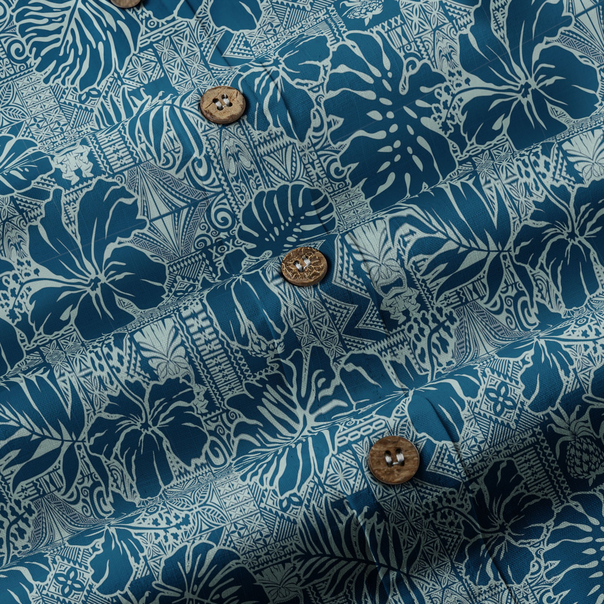 Vintage Hawaiian Style Pattern Hawaii Shirt, Hibiscus Hawaii Shirt - The Palmix