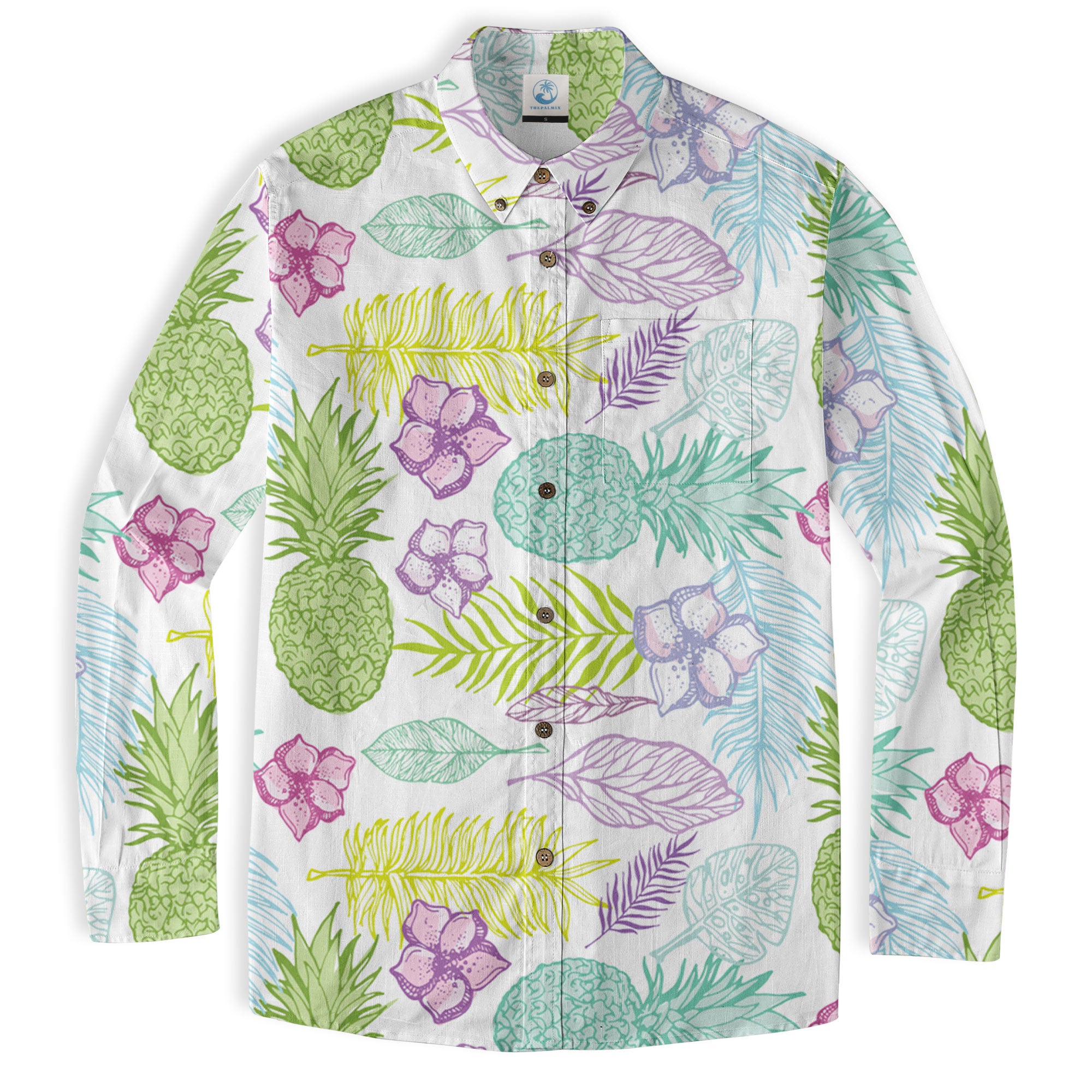 Ocean Animal Pattern Hawaii Shirt, Turtle Hawaiian Shirt for Men Women - The Palmix