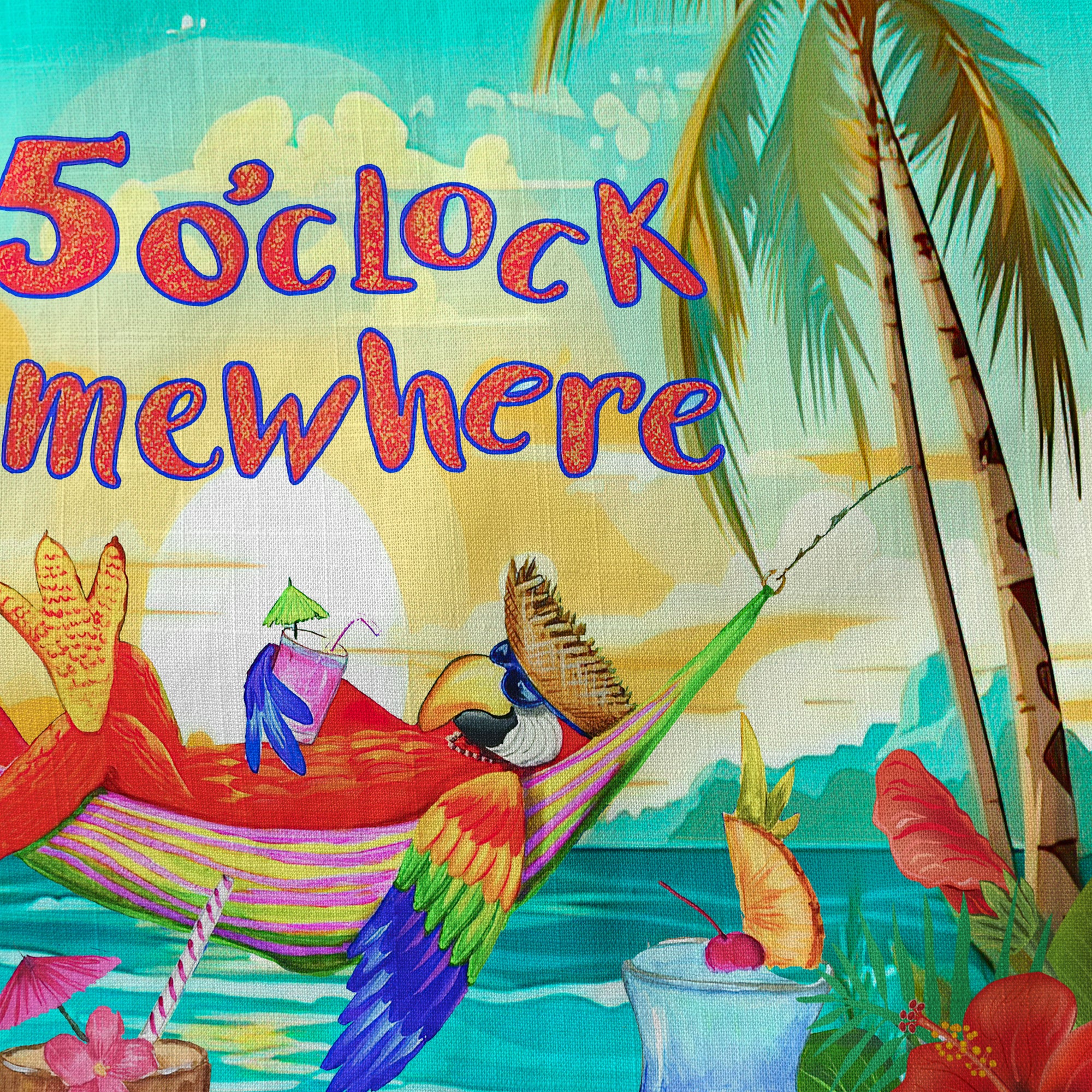 Parrot It’s 5 O’clock Somewhere Hawaiian Shirt - The Palmix