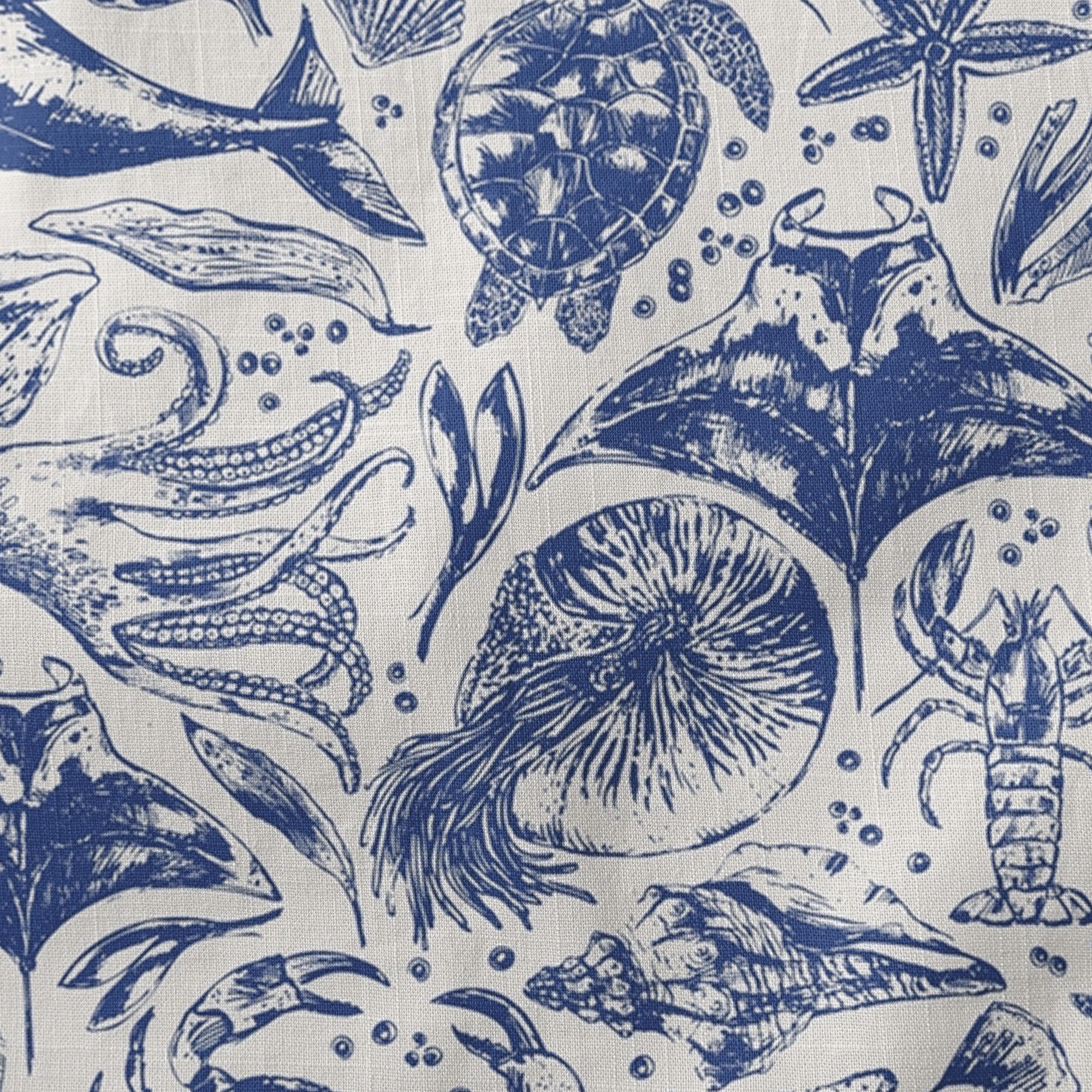 Ocean Animals Hawaiian Shirt, Sea Hawaiian Shirt - The Palmix