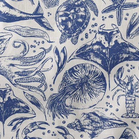 Ocean Animal Pattern Hawaii Shirt, Turtle Hawaiian Shirt for Men Women - The Palmix