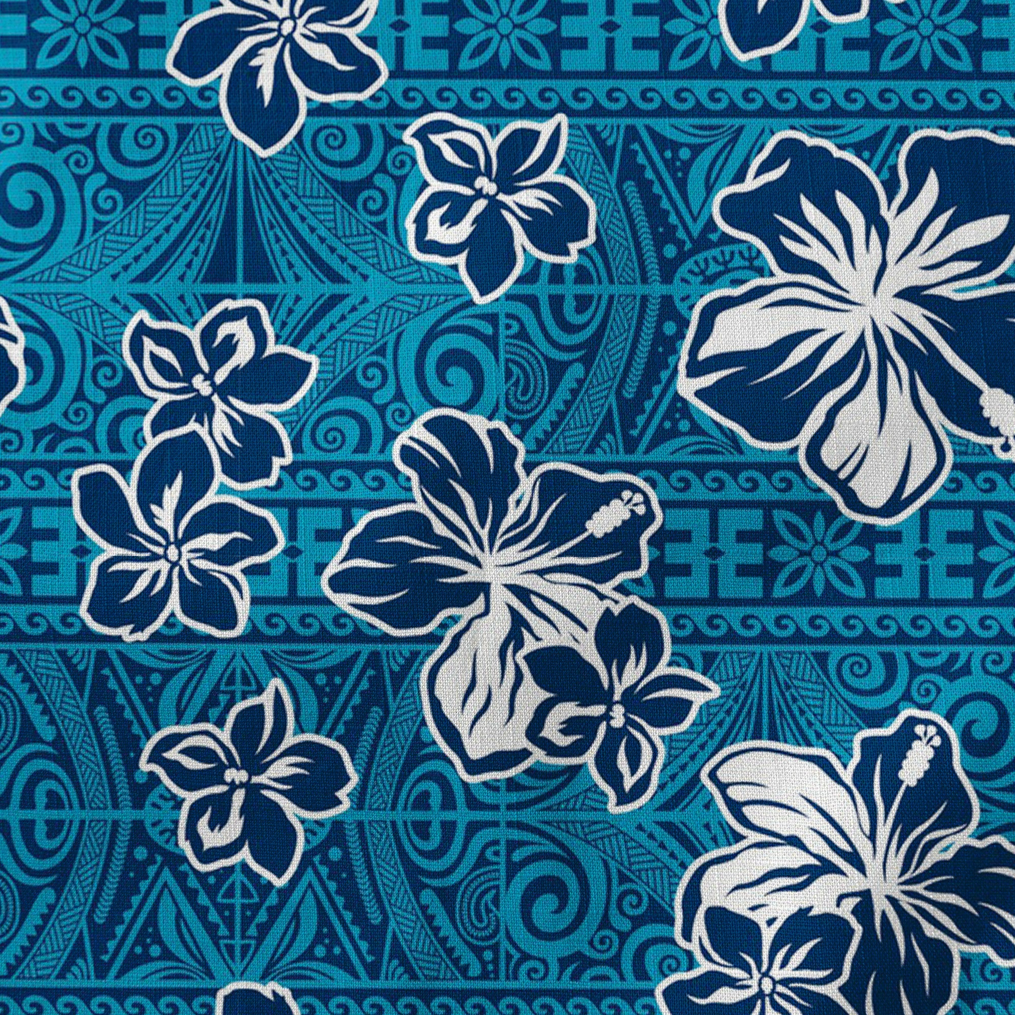 Hibiscus Floral Pattern Hawaii Shirt - The Palmix