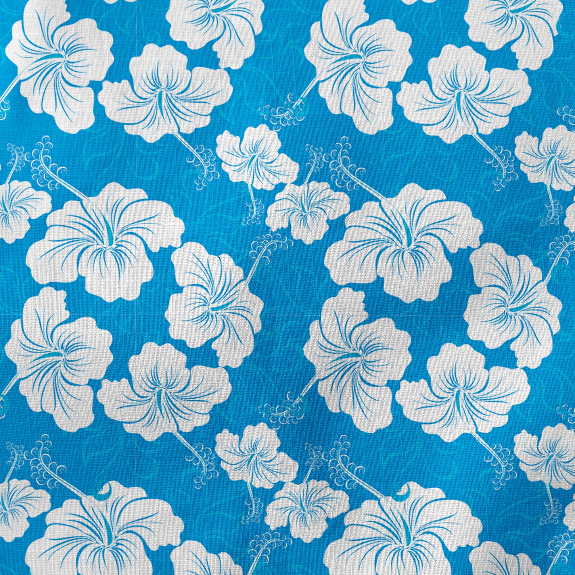 Hibiscus Floral Pattern Hawaii Shirt - The Palmix