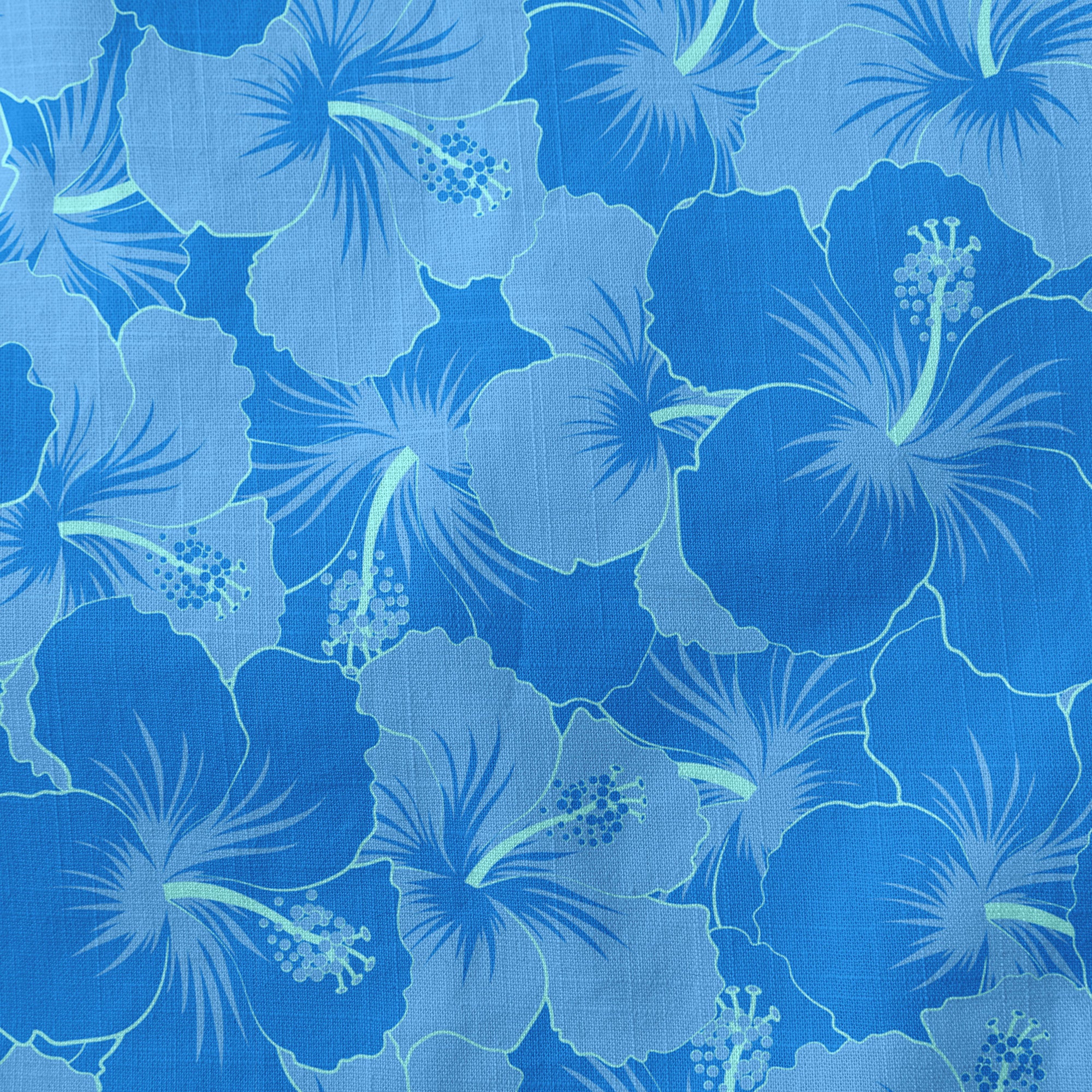 Hibiscus Floral Pattern Hawaii Shirt - The Palmix
