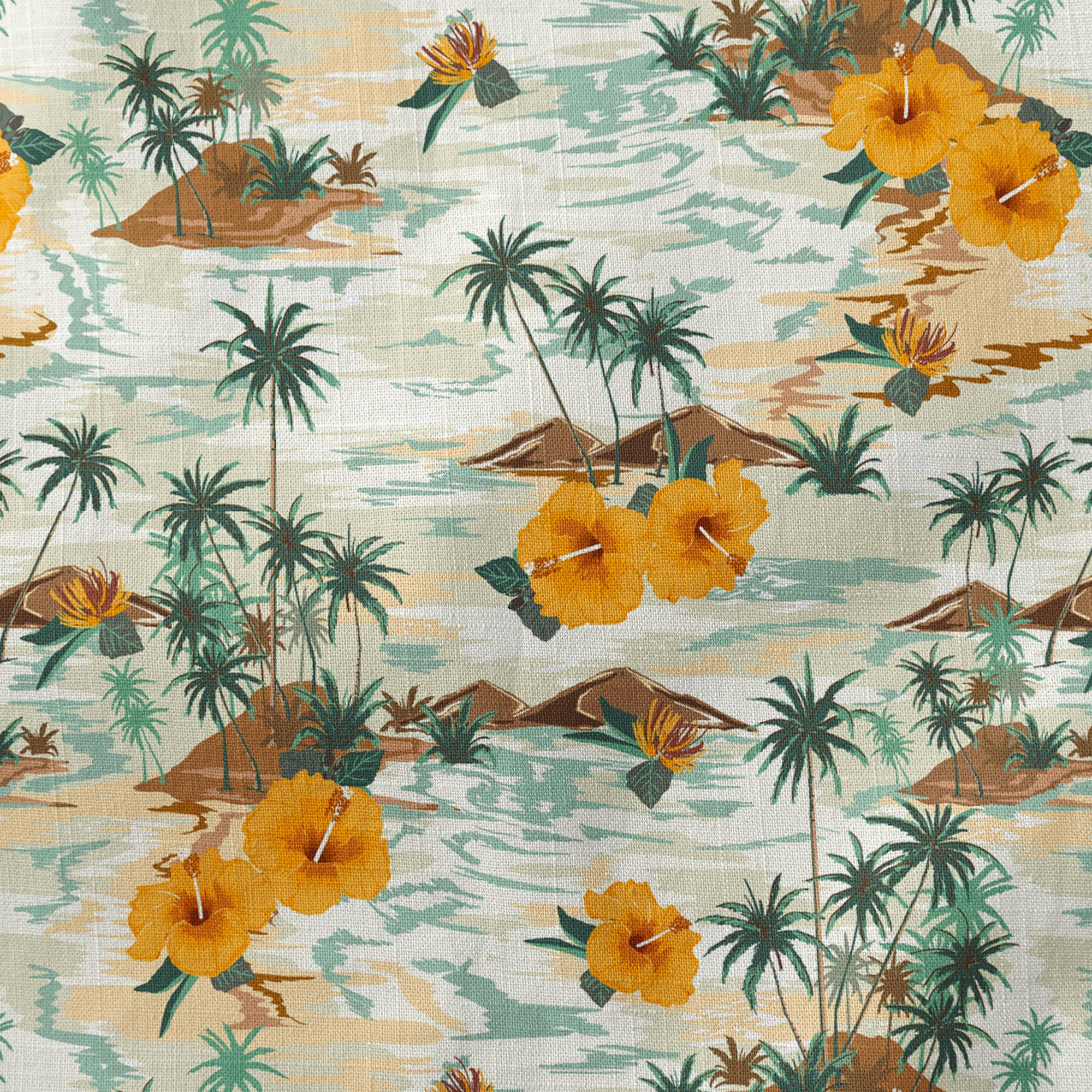 Ocean Animals Hawaiian Button Up Long Sleeve Shirt, Sea Hawaii Shirt - The Palmix