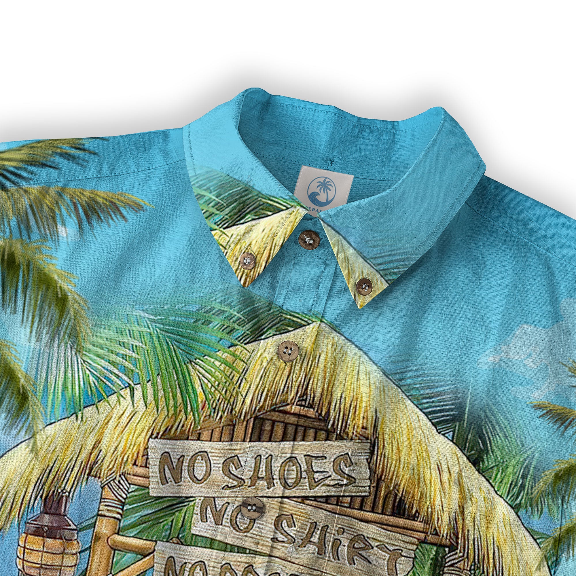 Parrot Hawaiian Long Sleeve Shirt, Parrot Summer Hawaiian Beach Long Shirt - The Palmix