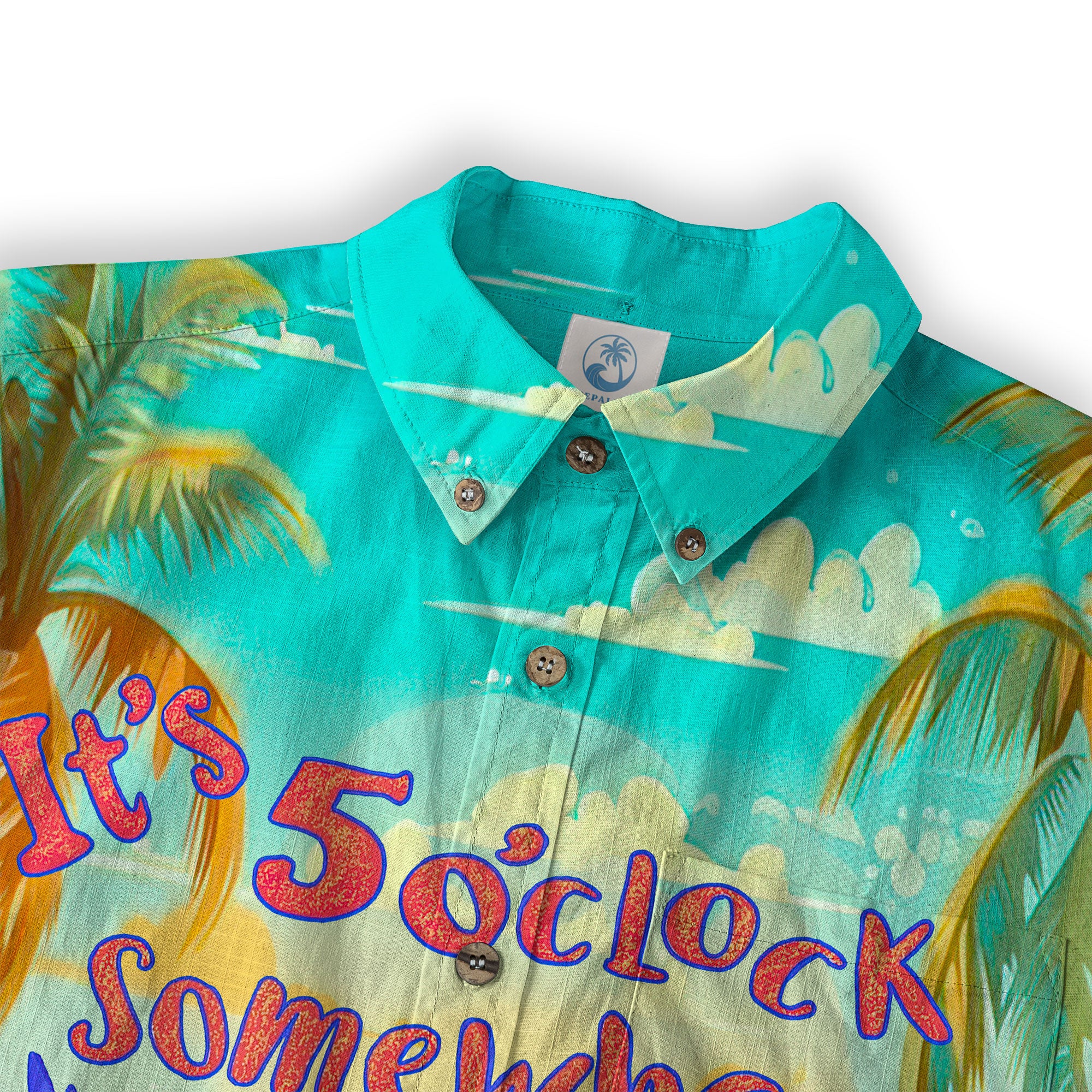 Parrot It’s 5 O’clock Somewhere Hawaiian Shirt - The Palmix