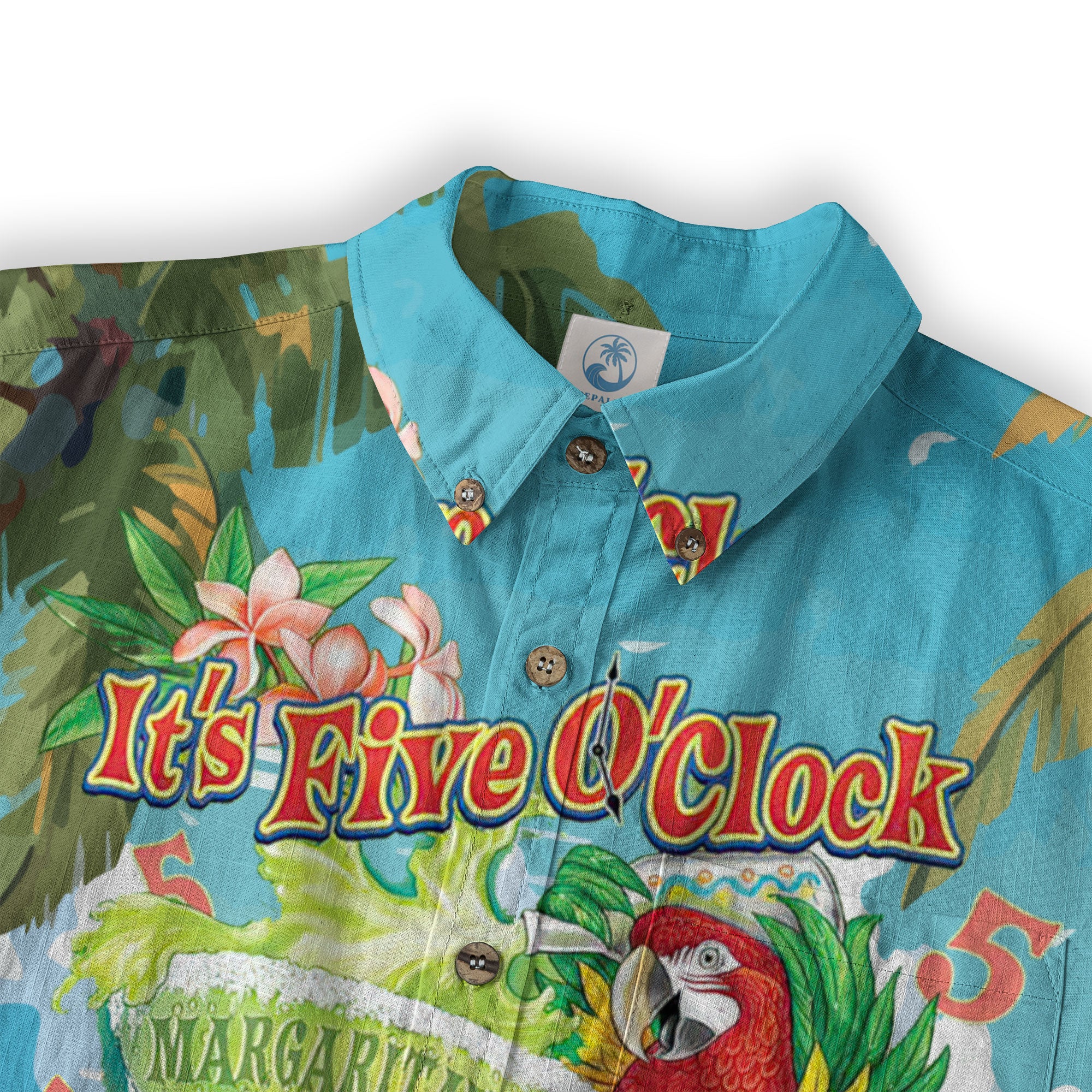 Parrot It’s 5 O’clock Somewhere Hawaiian Shirt - The Palmix