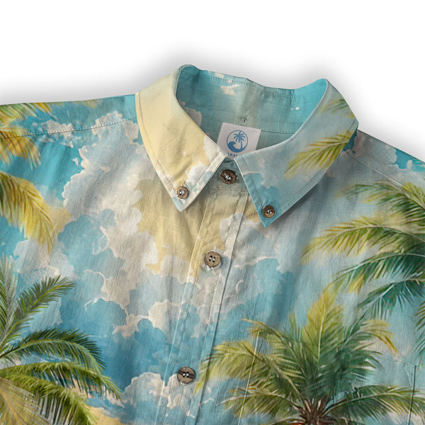 Parrot Summer Beach Hawaiian Shirt, Colorful Parrot Hawaii Shirt - The Palmix