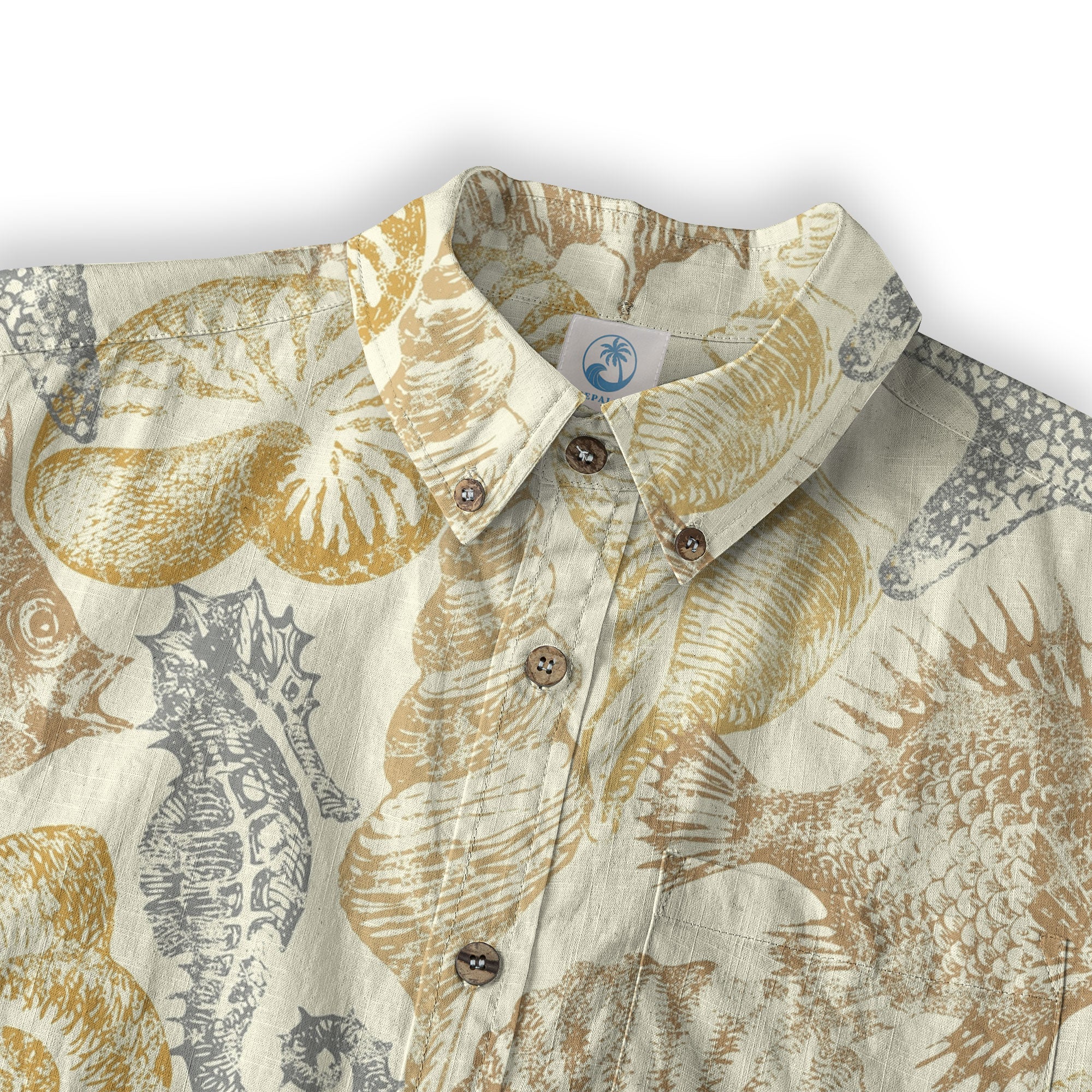 Ocean Animals Hawaiian Shirt, Sea Hawaiian Shirt - The Palmix