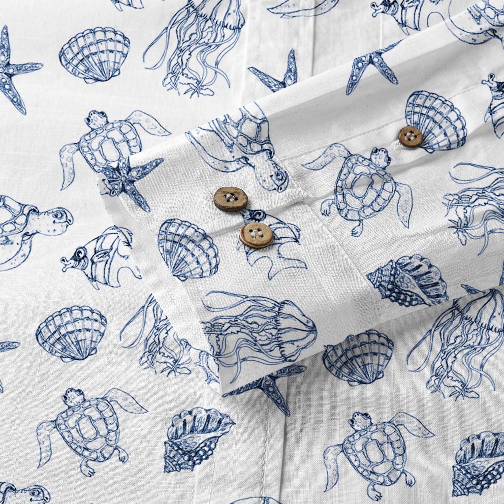 Sea Turtle Hawaiian Shirts for Men Women Youth, Vintage Sea Turtle Aloha Summer Beach Shirt - The Palmix