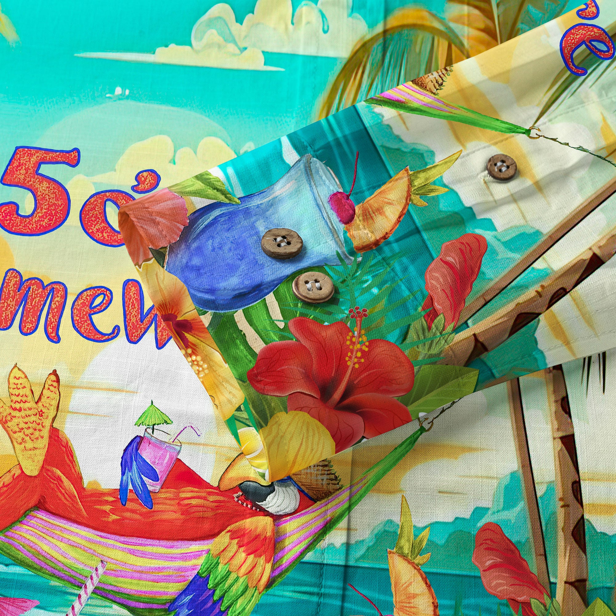 Parrot It’s 5 O’clock Somewhere Hawaiian Shirt - The Palmix