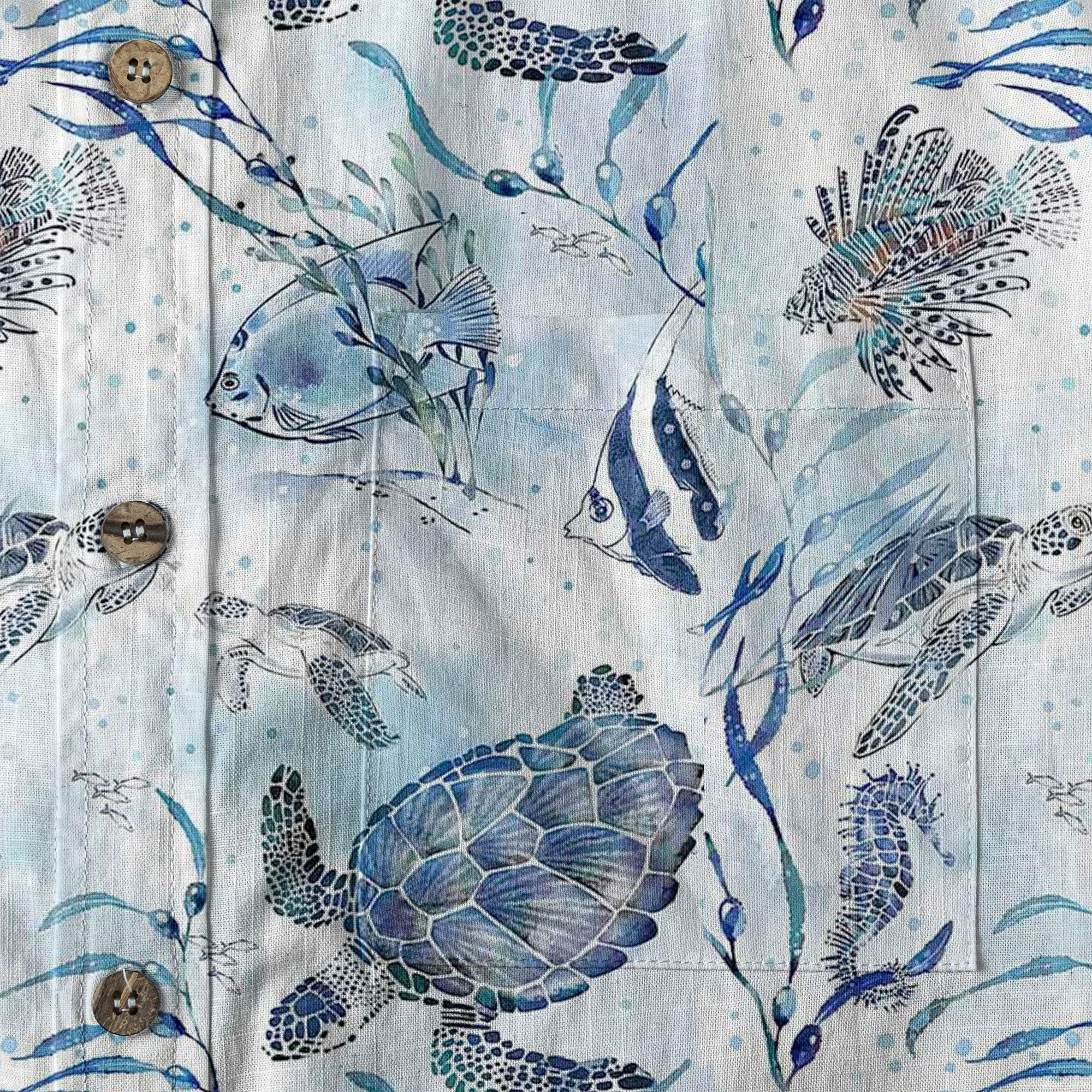 Tropical Floral Short Sleeve Luau Beach Aloha Hawaiian Shirt - The Palmix