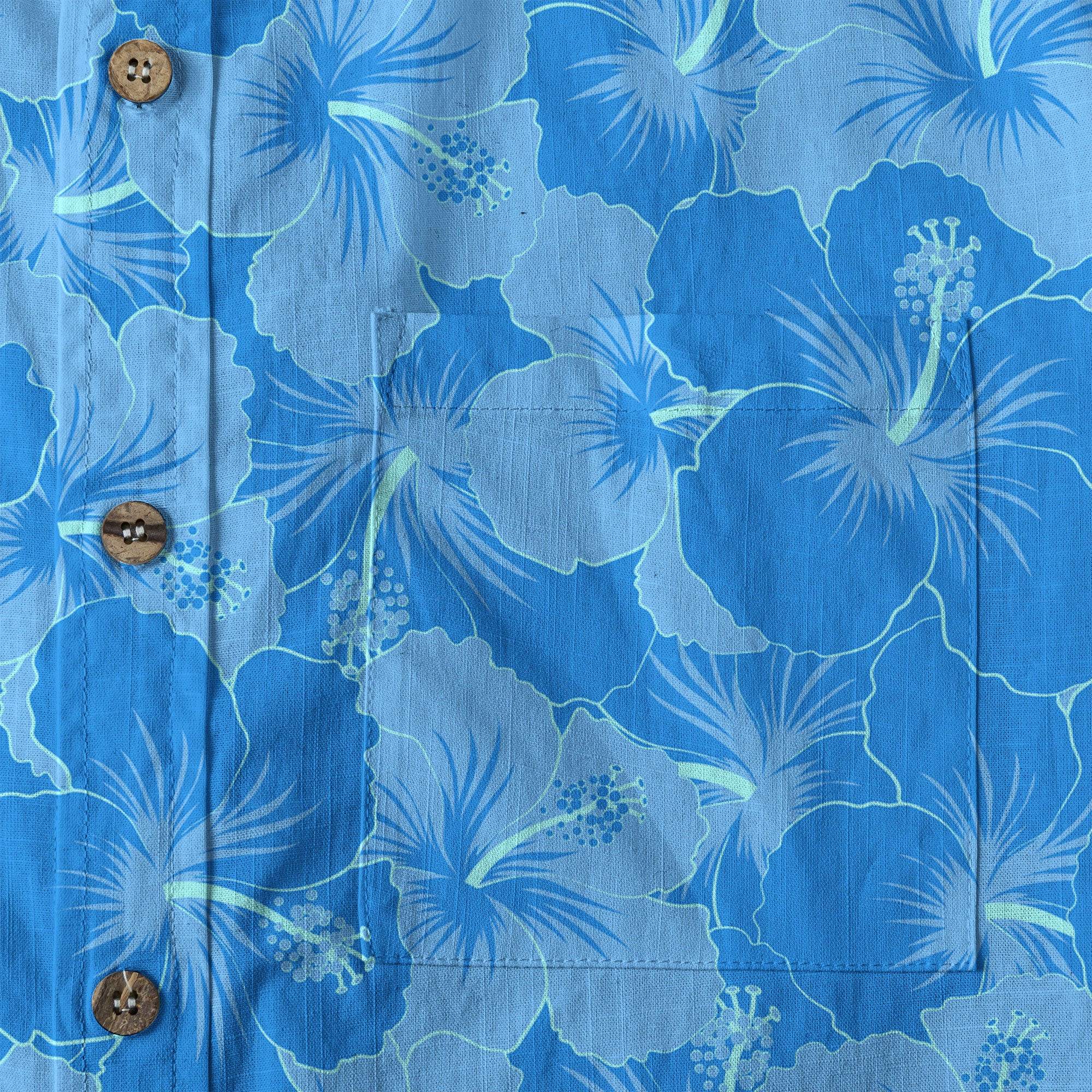Hibiscus Floral Pattern Hawaii Shirt - The Palmix