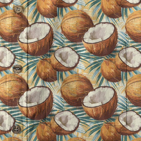 Sunset Trees Pattern Hawaii Shirt, Coconut Pattern Hawaii Shirt, Summer Beach Shirt - The Palmix