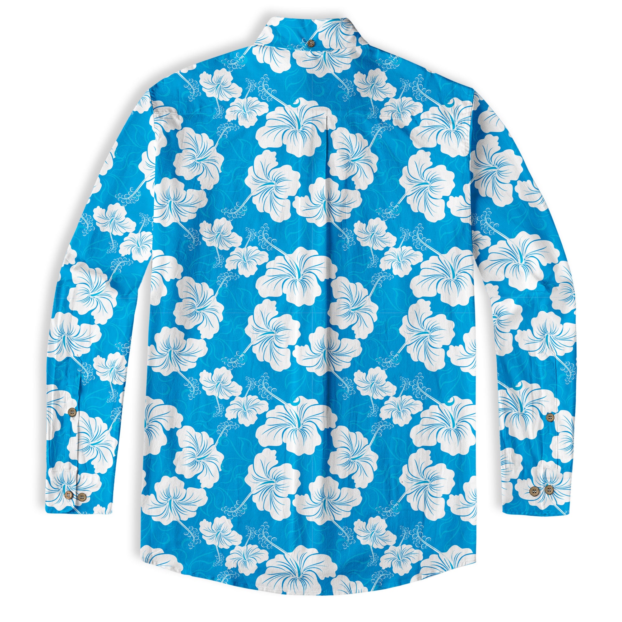 Hibiscus Floral Pattern Hawaii Shirt - The Palmix
