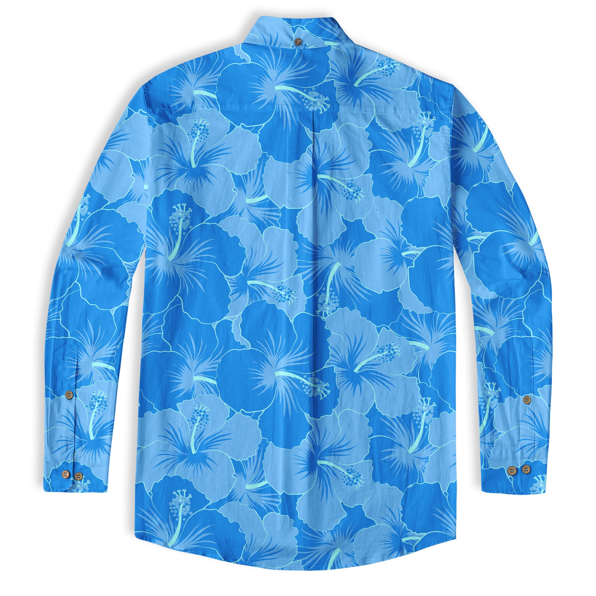 Hibiscus Floral Pattern Hawaii Shirt - The Palmix