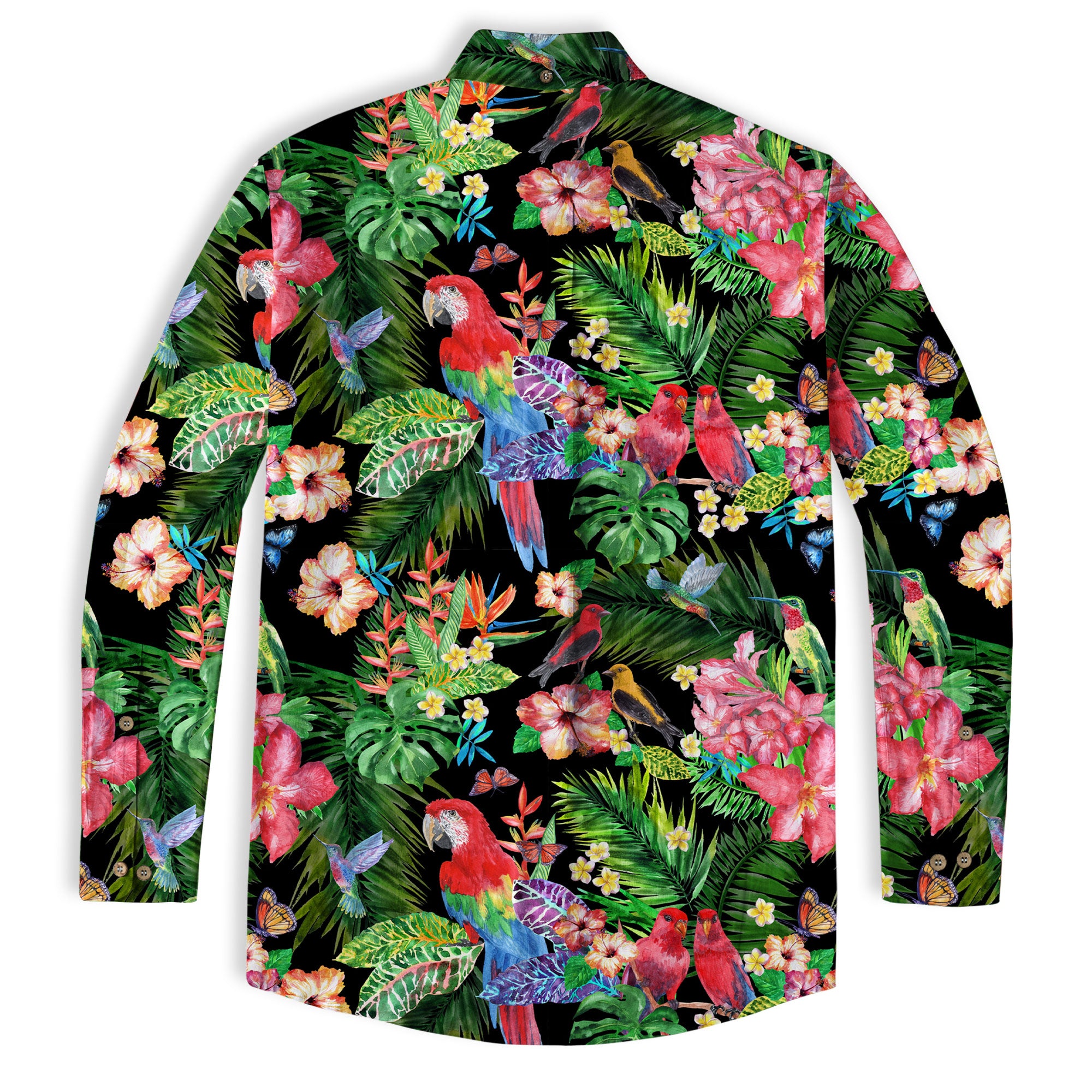 Parrot Hawaii Shirt for Men Women - Tropical Hawaiian Shirt - The Palmix