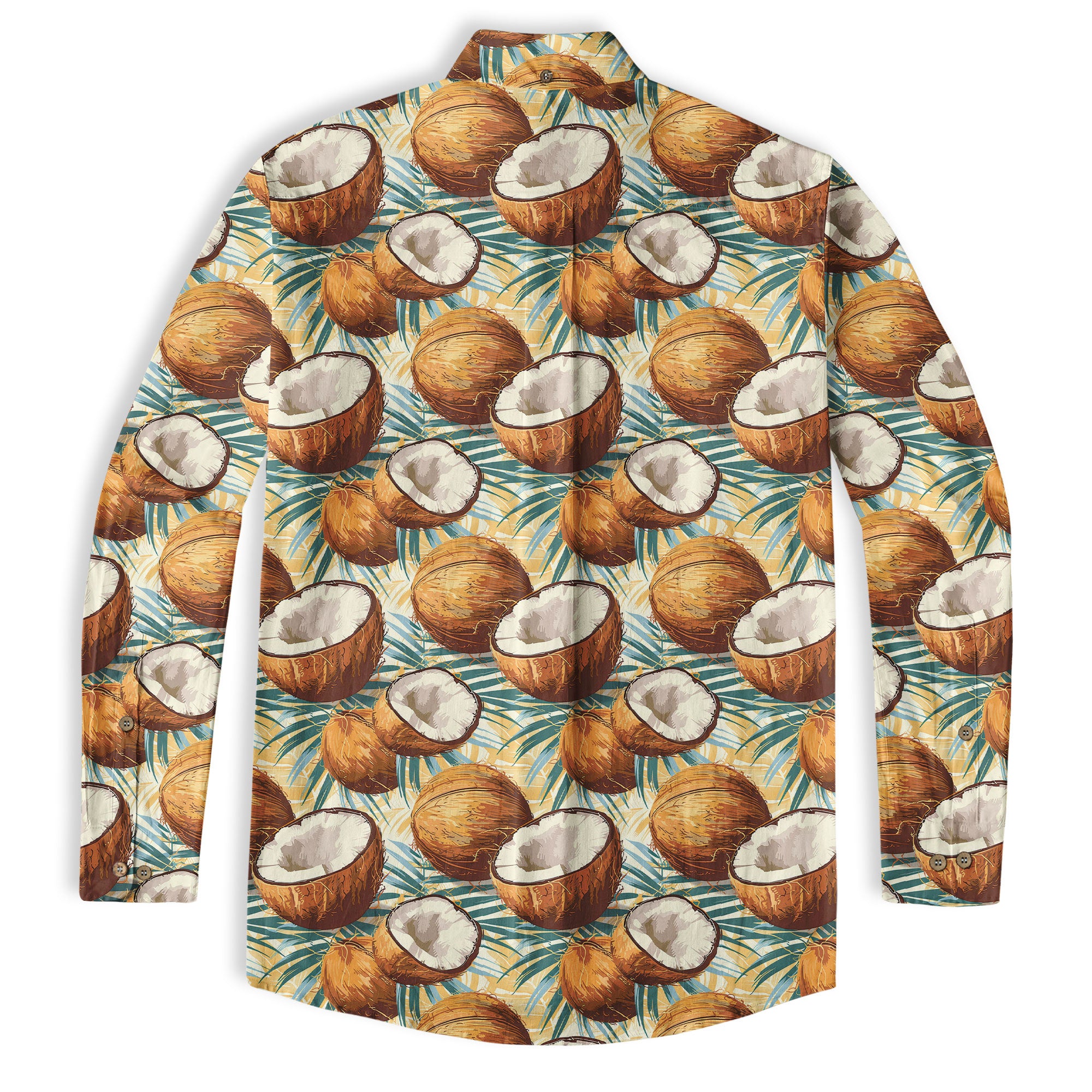 Sunset Trees Pattern Hawaii Shirt, Coconut Pattern Hawaii Shirt, Summer Beach Shirt - The Palmix