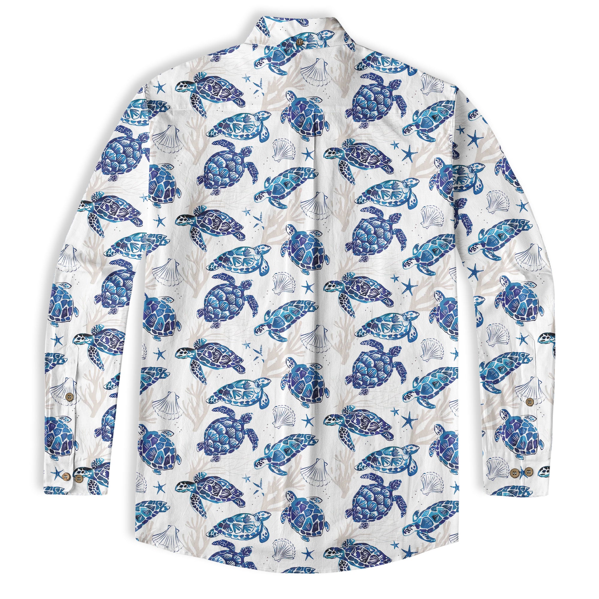Ocean Animals Hawaii Shirt, Turtle Hawaii Shirt - The Palmix