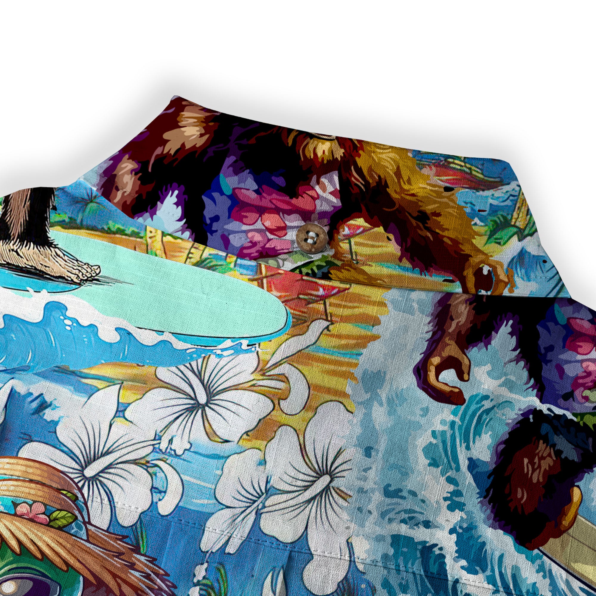 Bigfoot Baseball Hawaiian Shirt, Bigfoot Aloha Hawaii Shirt - The Palmix