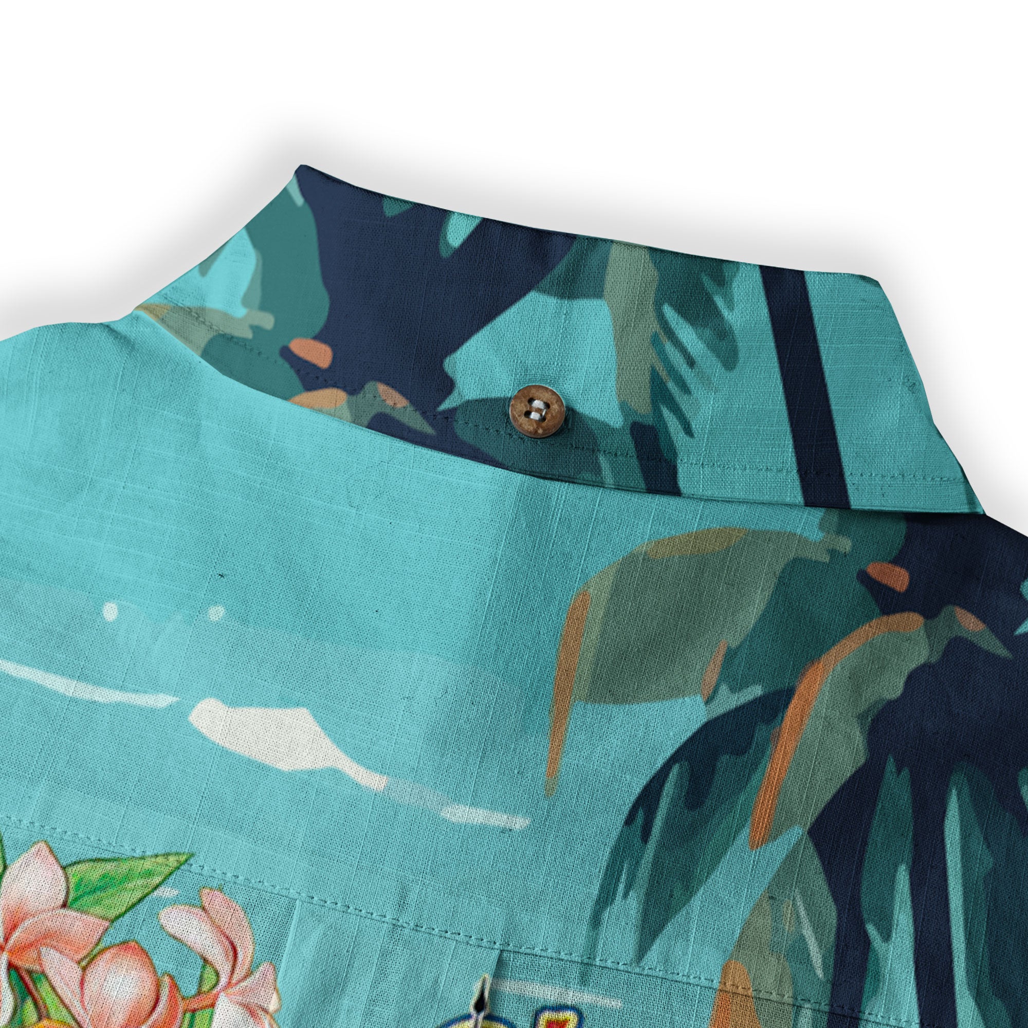 Parrot Hawaiian Long Sleeve Shirt for Men Women, Summer Hawaiian Beach Shirt - The Palmix
