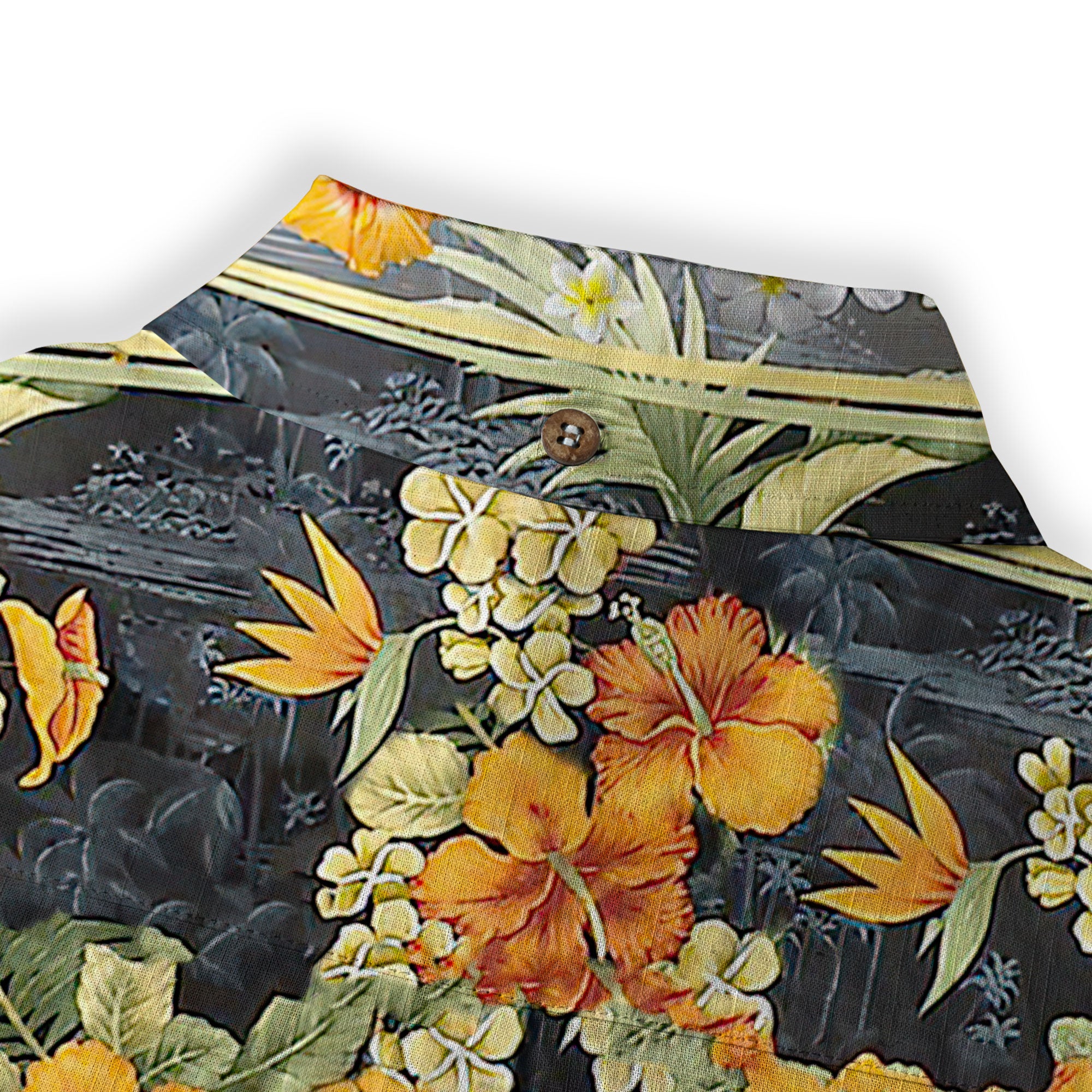Maori Pattern Short Sleeve Luau Beach Aloha Hawaiian Shirt, Vintage Hawaiian Pattern Shirt - The Palmix