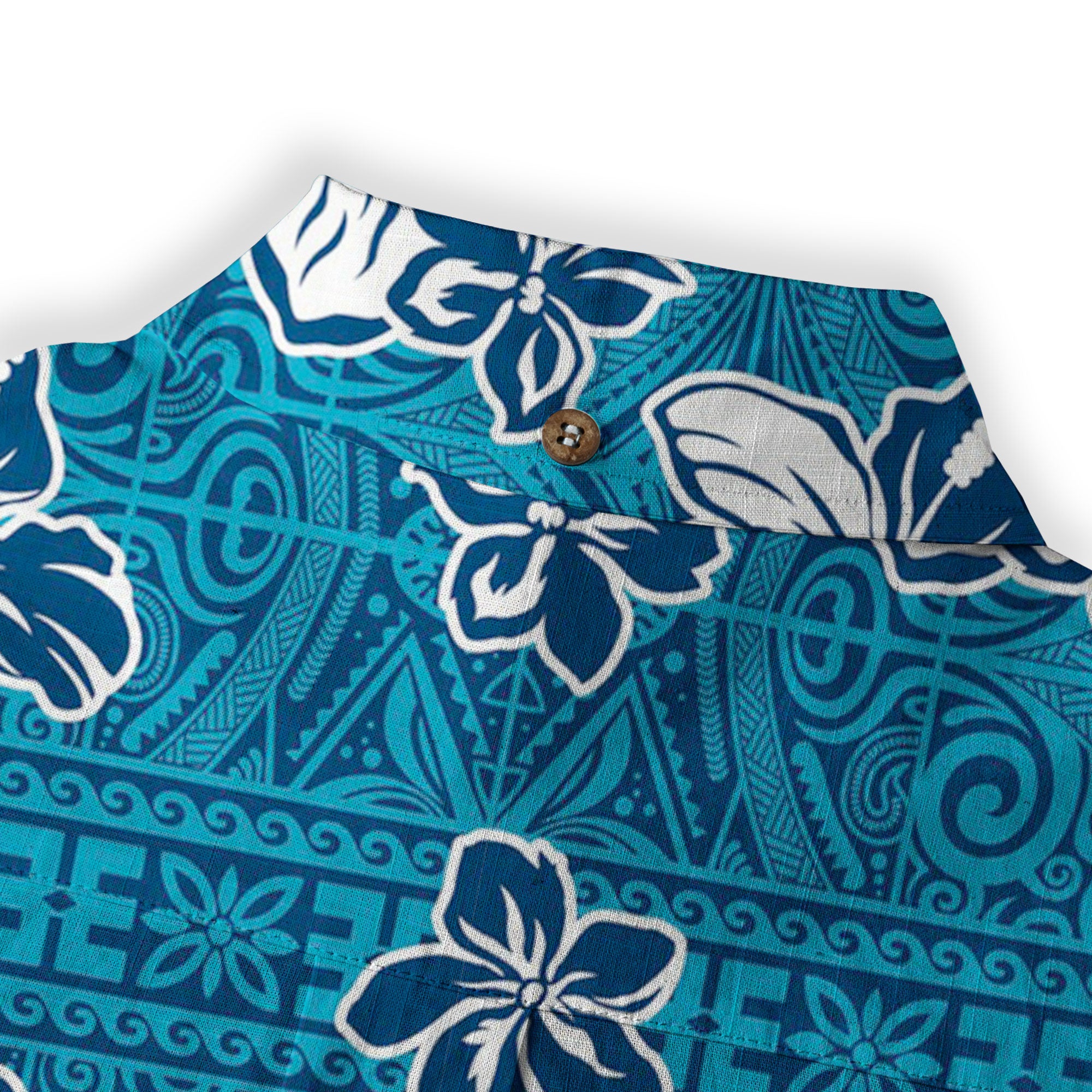 Hibiscus Floral Pattern Hawaii Shirt - The Palmix