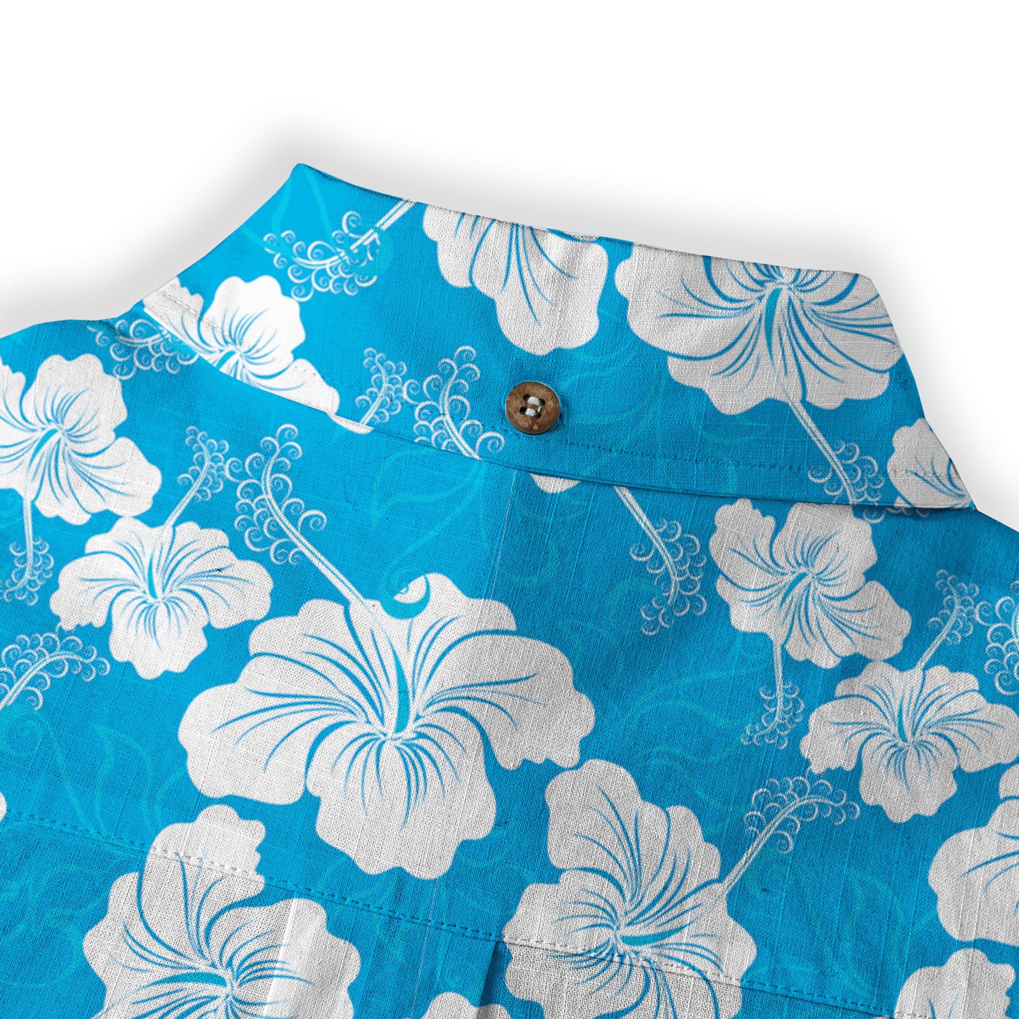 Hibiscus Floral Pattern Hawaii Shirt - The Palmix