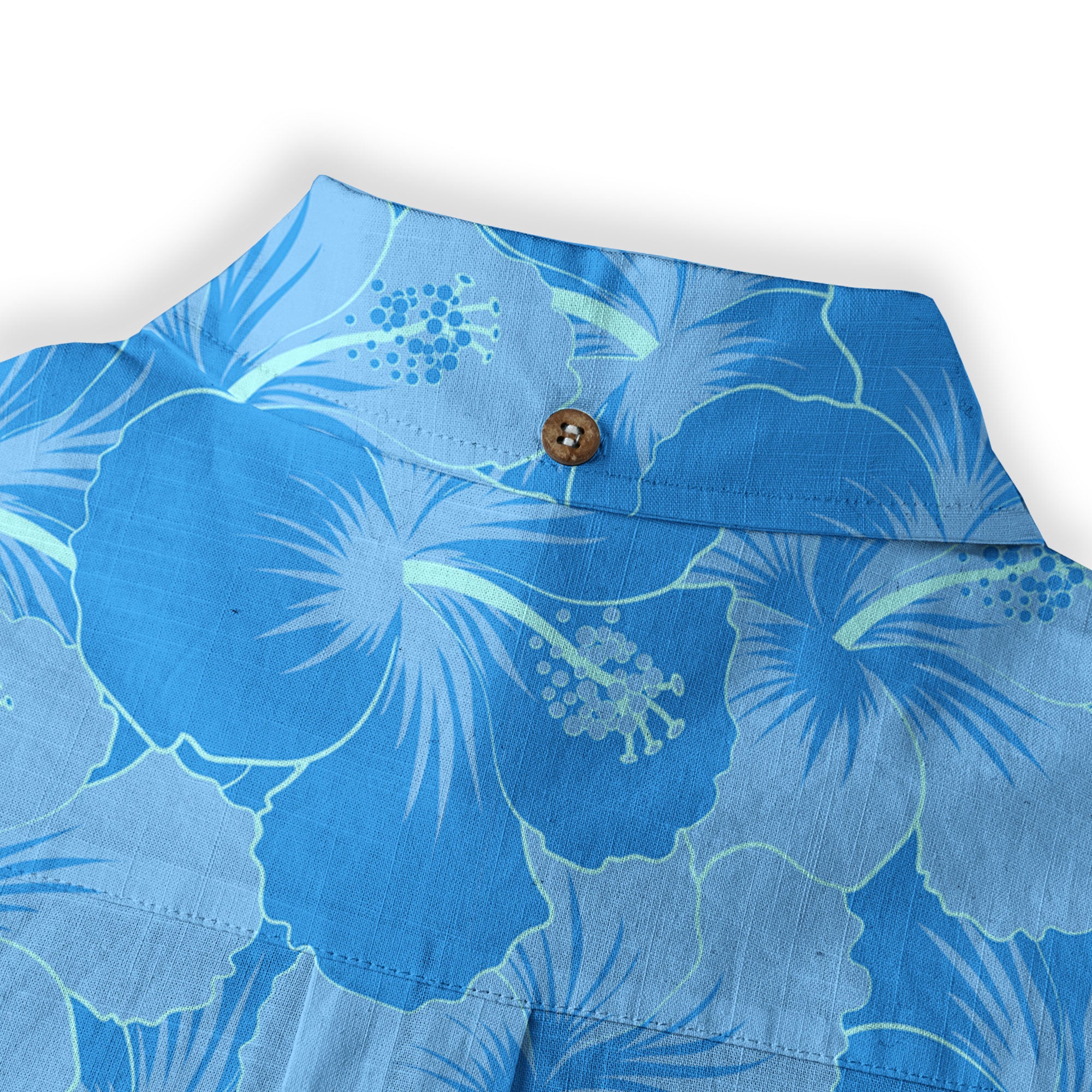 Hibiscus Floral Pattern Hawaii Shirt - The Palmix