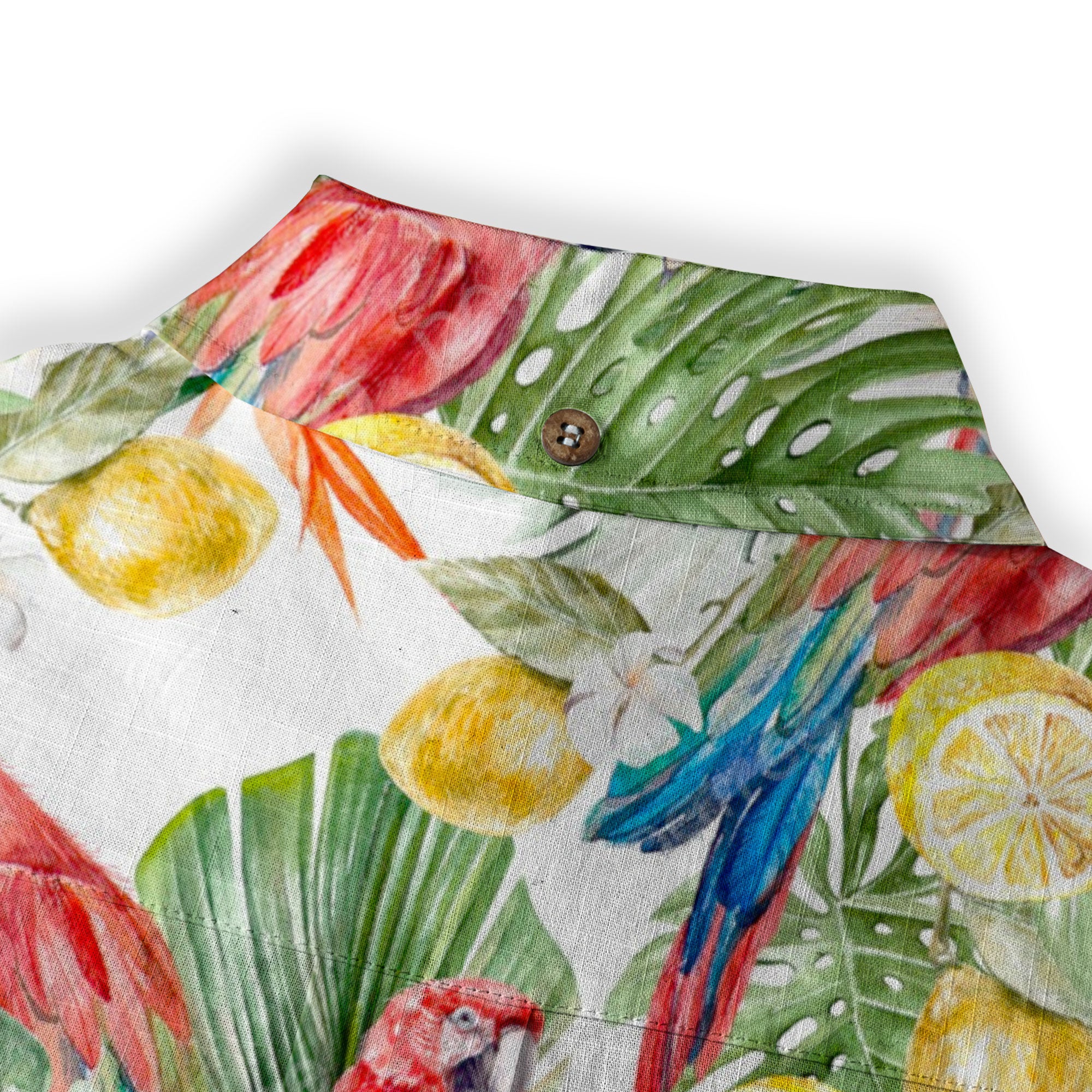 Parrot Beautiful Watercolor Tropical Pattern Hawaii Shirt - The Palmix