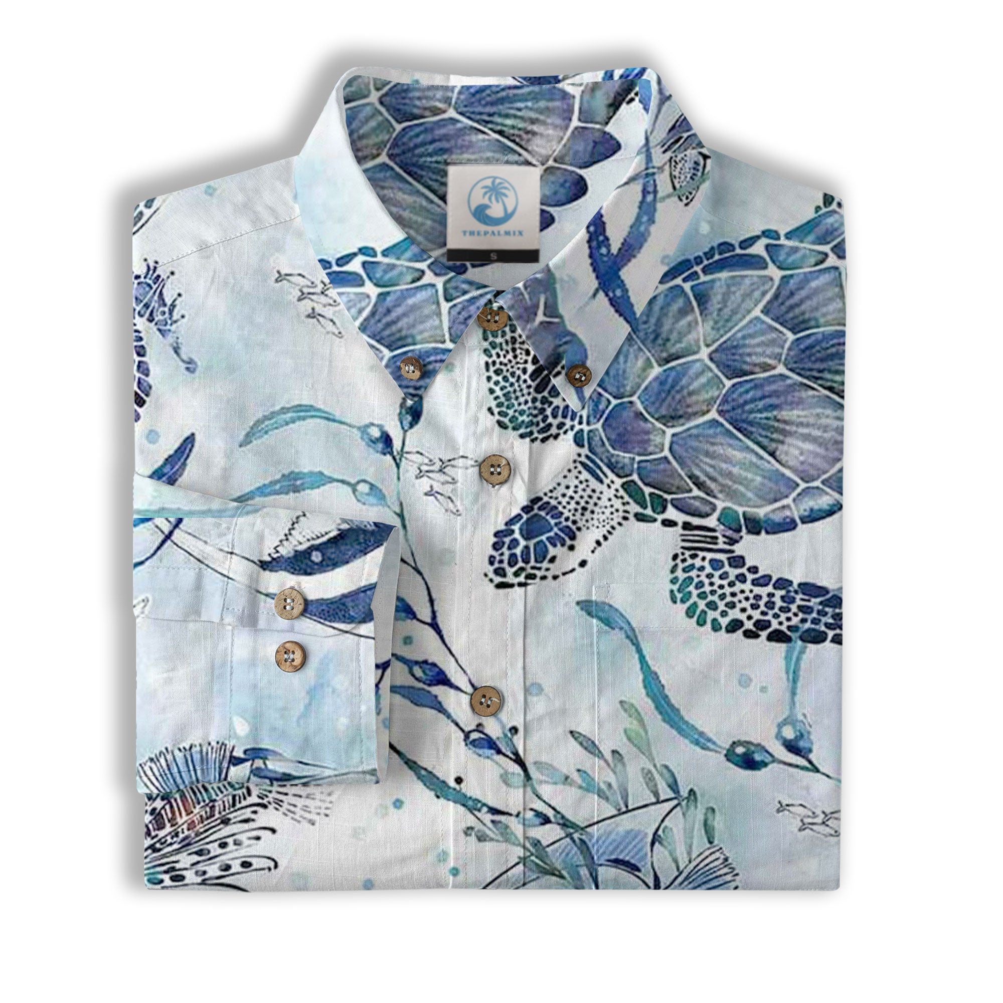 Tropical Floral Short Sleeve Luau Beach Aloha Hawaiian Shirt - The Palmix