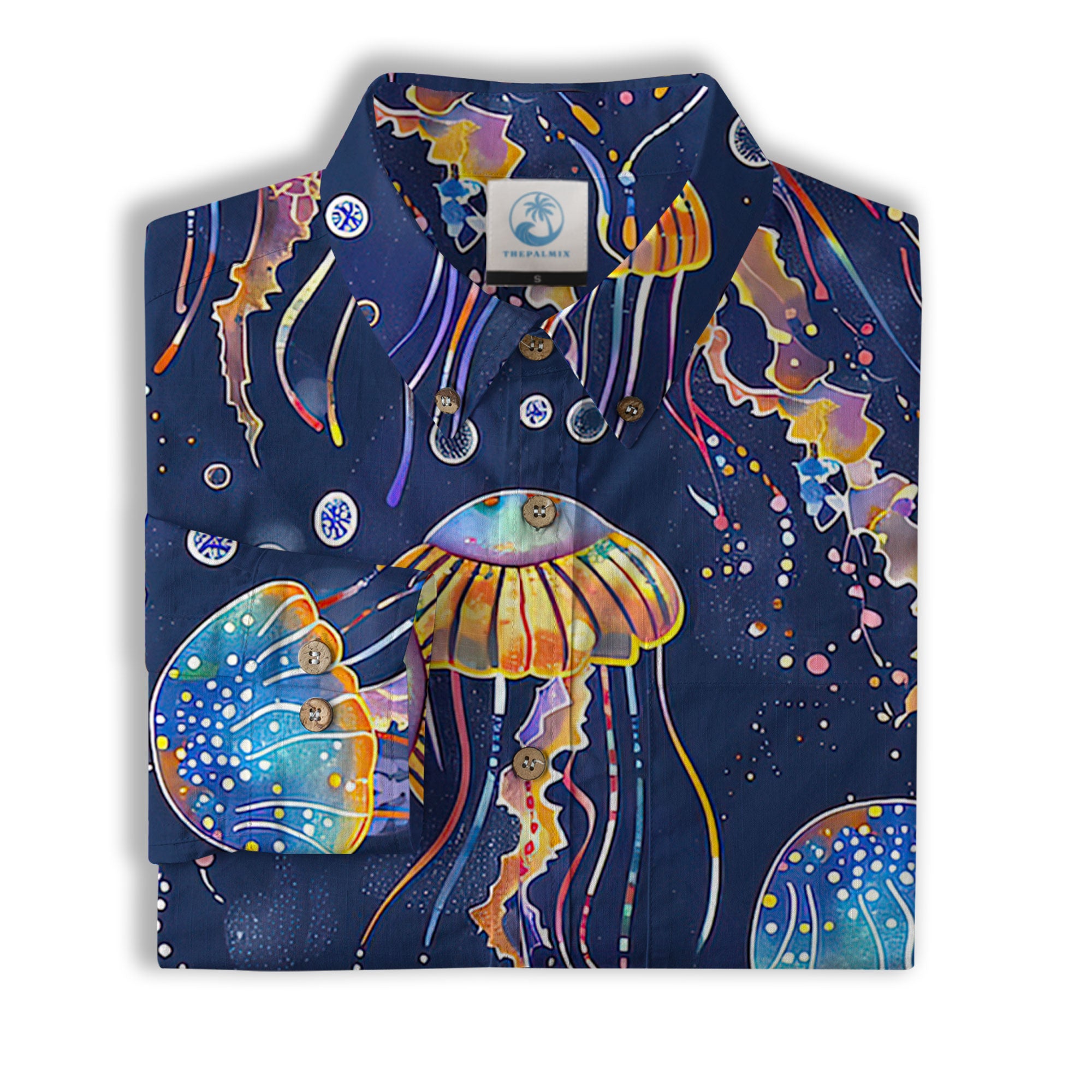 Tropical Floral Short Sleeve Luau Beach Aloha Hawaiian Shirt - The Palmix