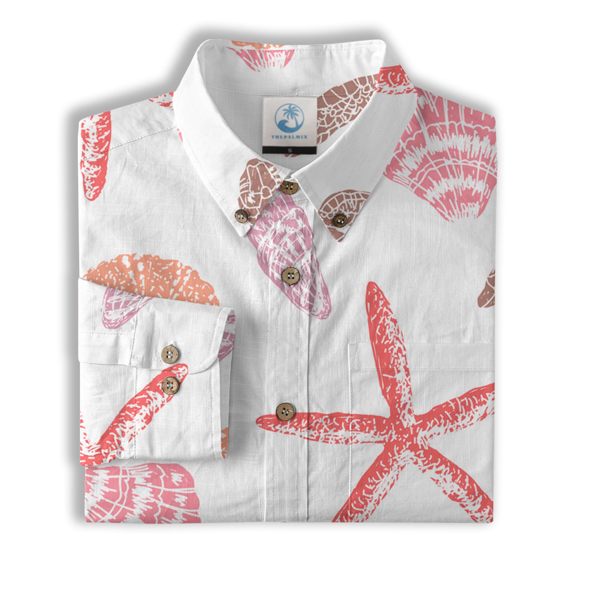 Ocean Animal Pattern Hawaii Shirt, Turtle Hawaiian Shirt for Men Women - The Palmix