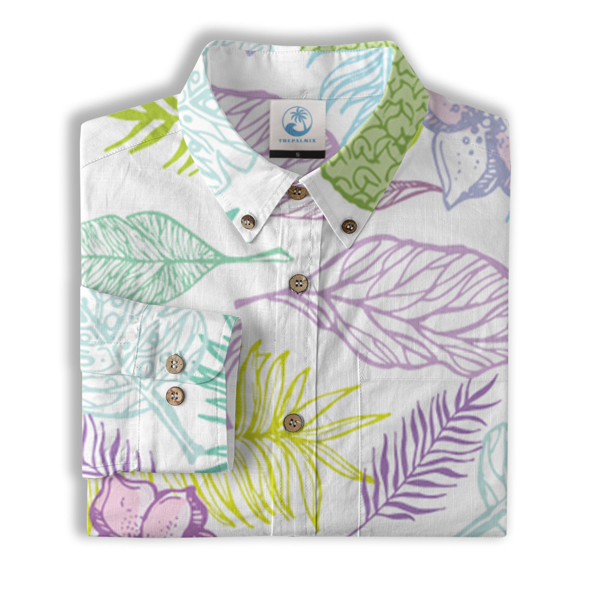 Ocean Animal Pattern Hawaii Shirt, Turtle Hawaiian Shirt for Men Women - The Palmix