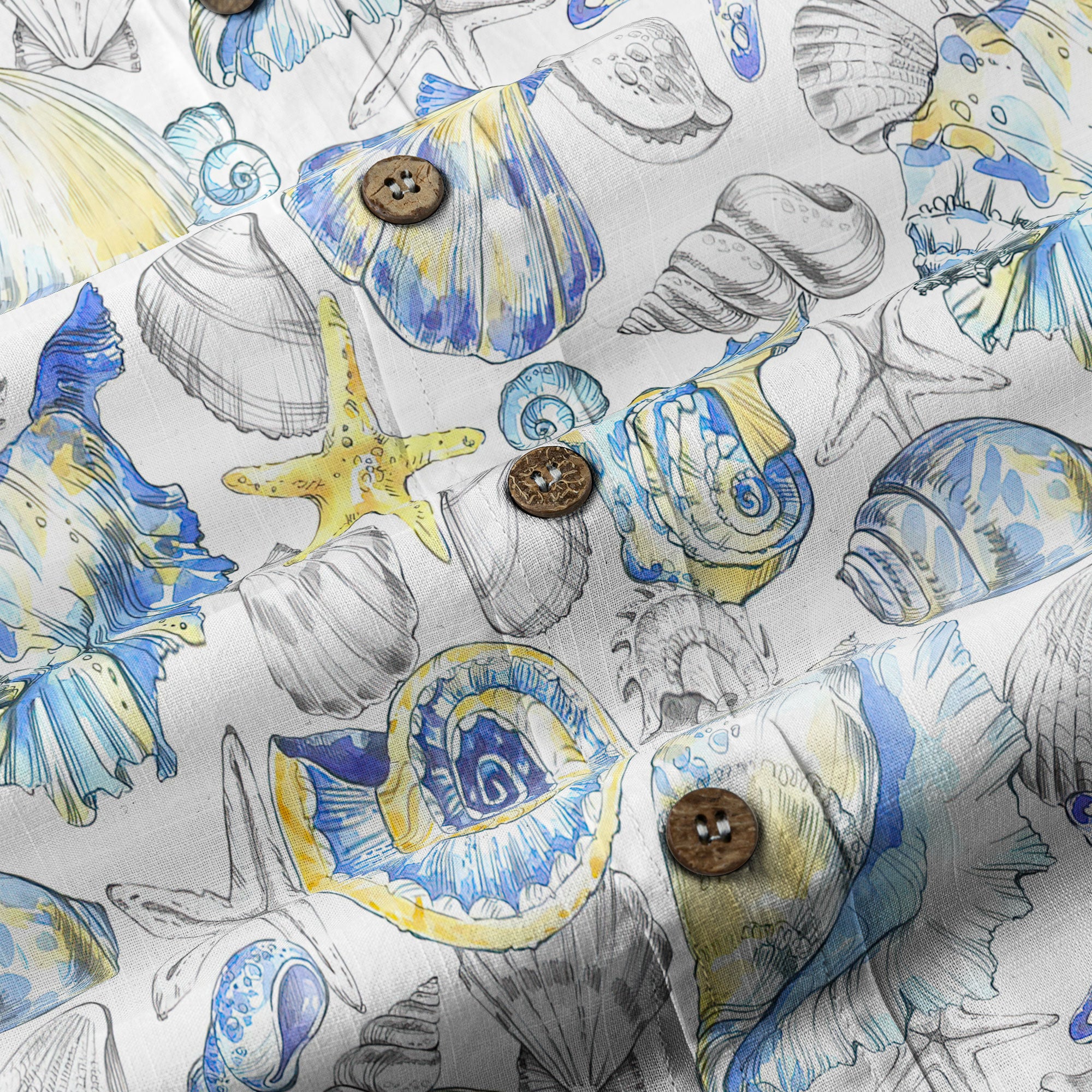 Ocean Animals Hawaiian Shirt, Sea Hawaiian Shirt - The Palmix