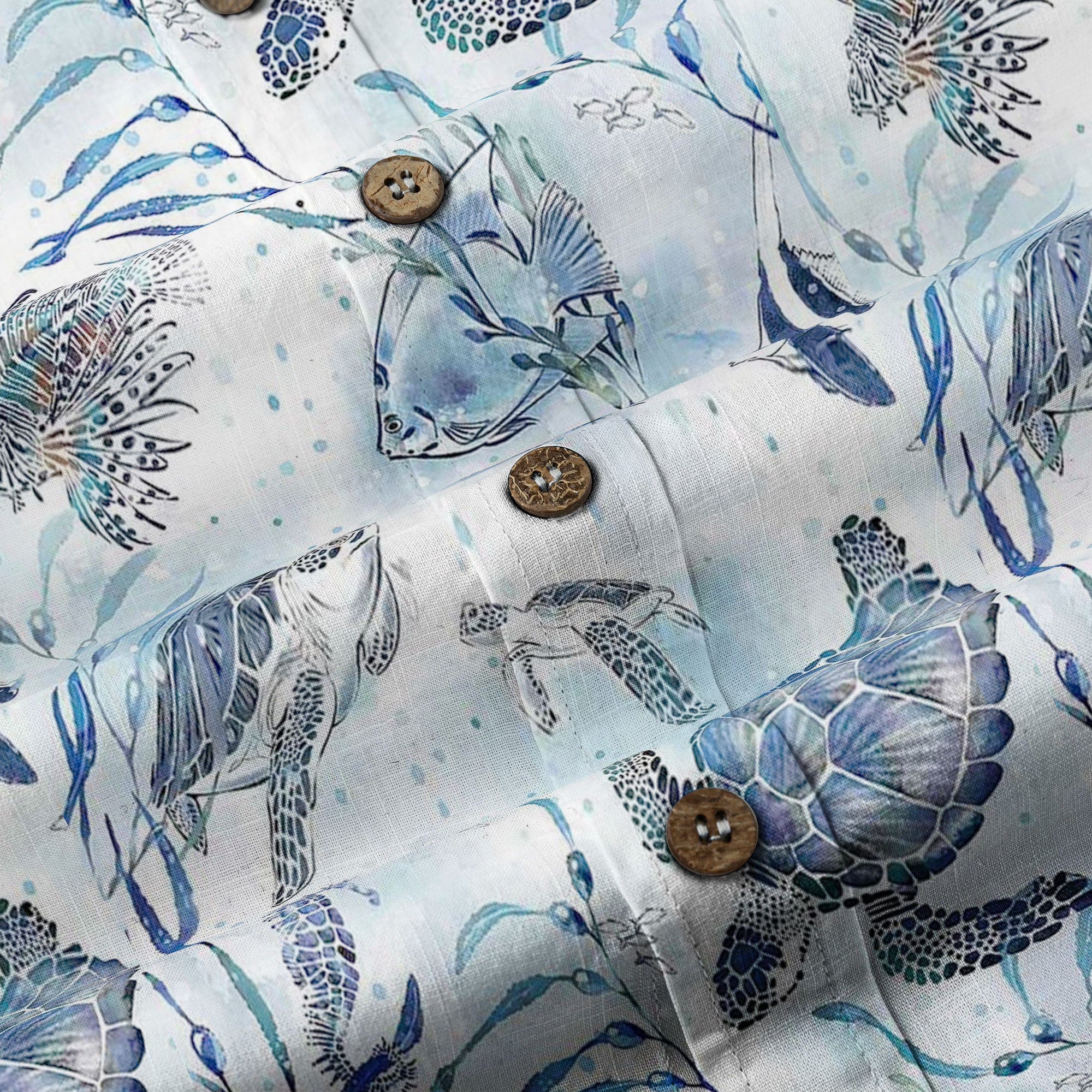 Tropical Floral Short Sleeve Luau Beach Aloha Hawaiian Shirt - The Palmix
