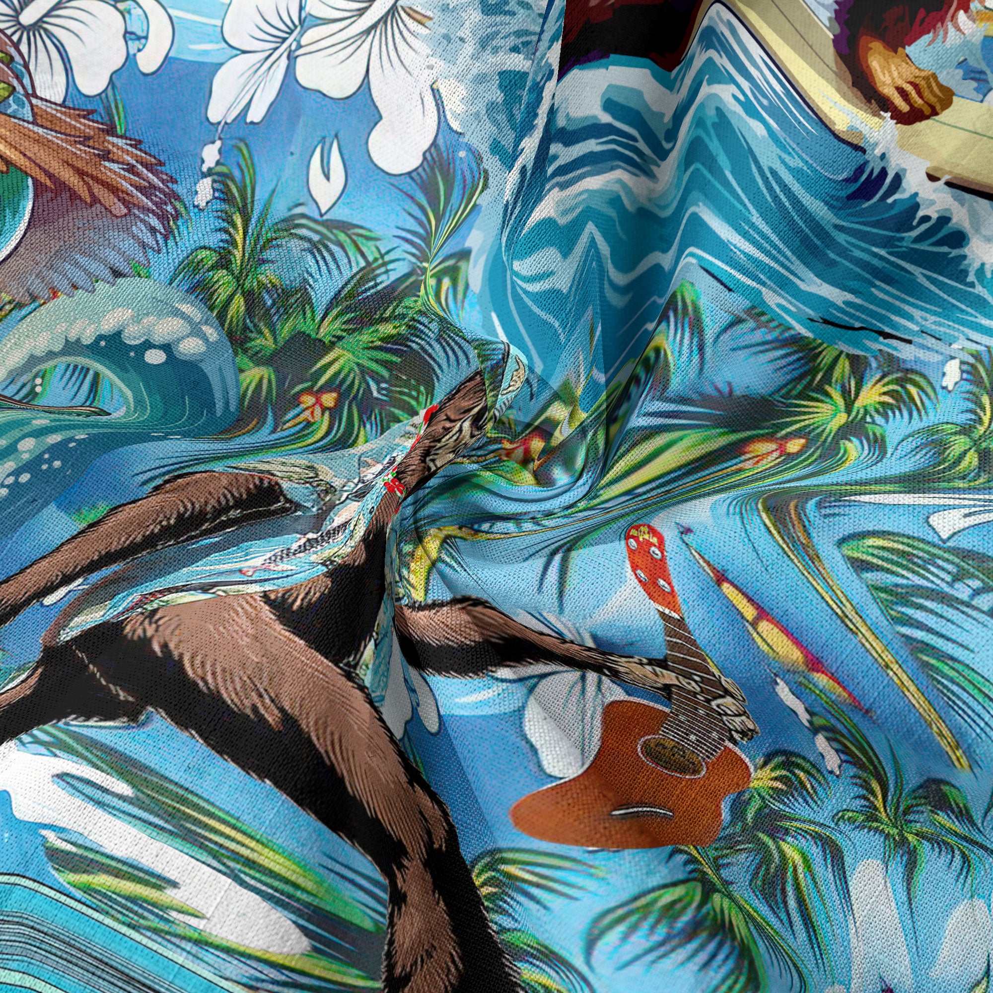 Bigfoot Baseball Hawaiian Shirt, Bigfoot Aloha Hawaii Shirt - The Palmix