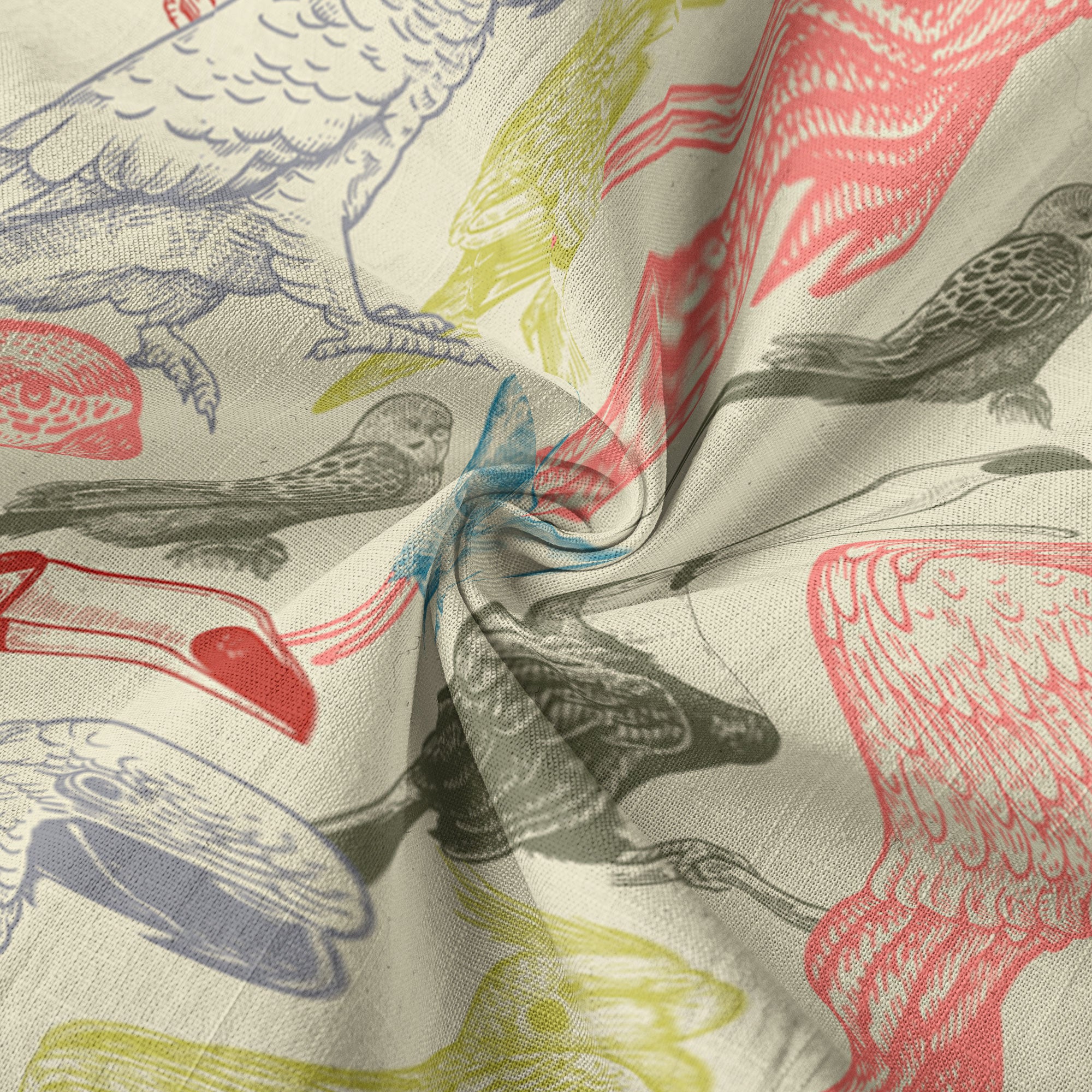 Parrot Hawaiian Long Sleeve Shirt, Tropical Hawaiian Long Shirt, Summer Hawaiian Beach Shirt - The Palmix